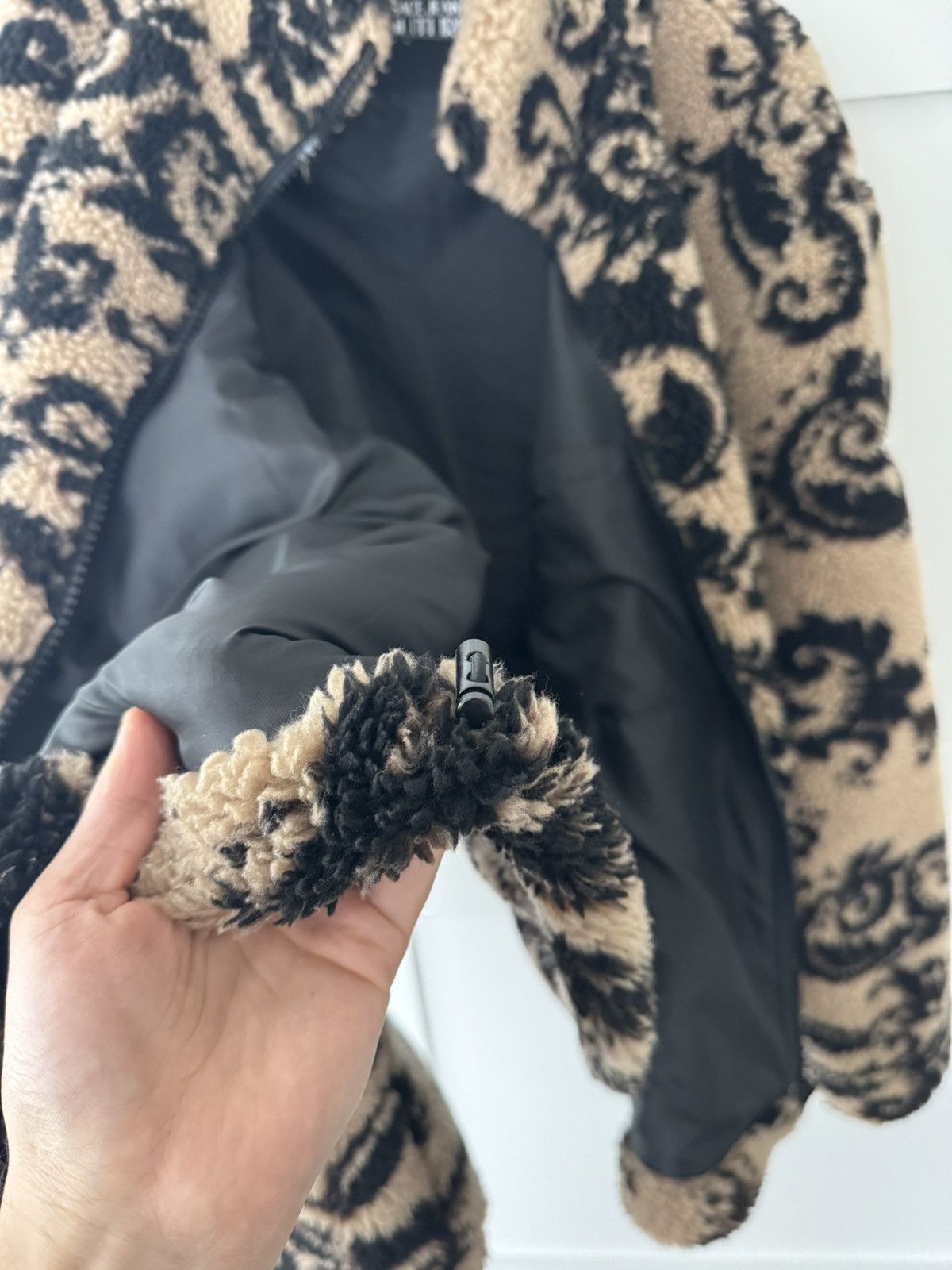 Versace Jeans Couture Versace Jeans Couture Jacquard Tapestry Tech Teddy Jacket Size US XL / EU 56 / 4 - 11 Thumbnail