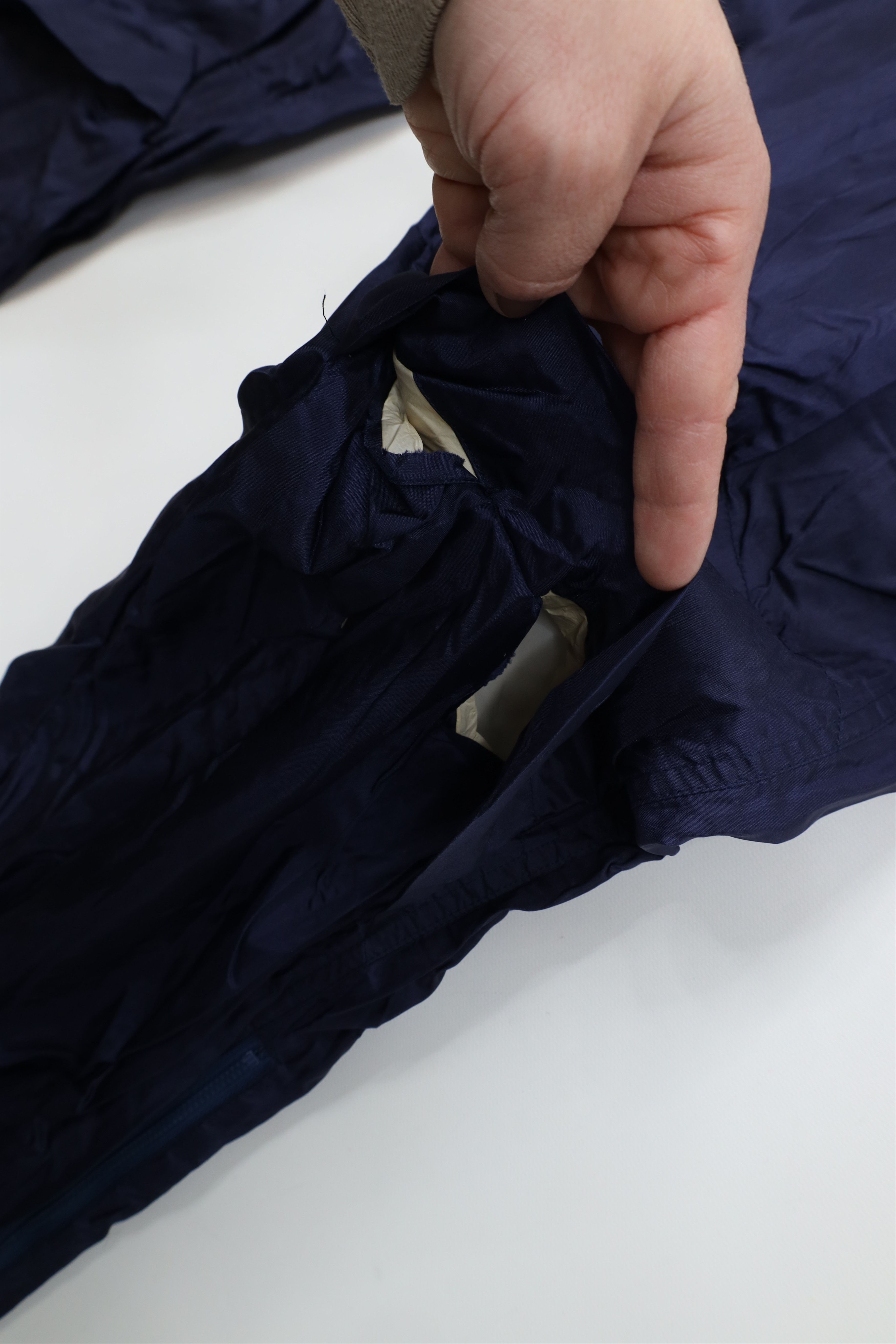 New Balance Vintage 80s 90s New Balance Goretex Lined Running Pants Blue Size US 36 / EU 52 - 6 Thumbnail