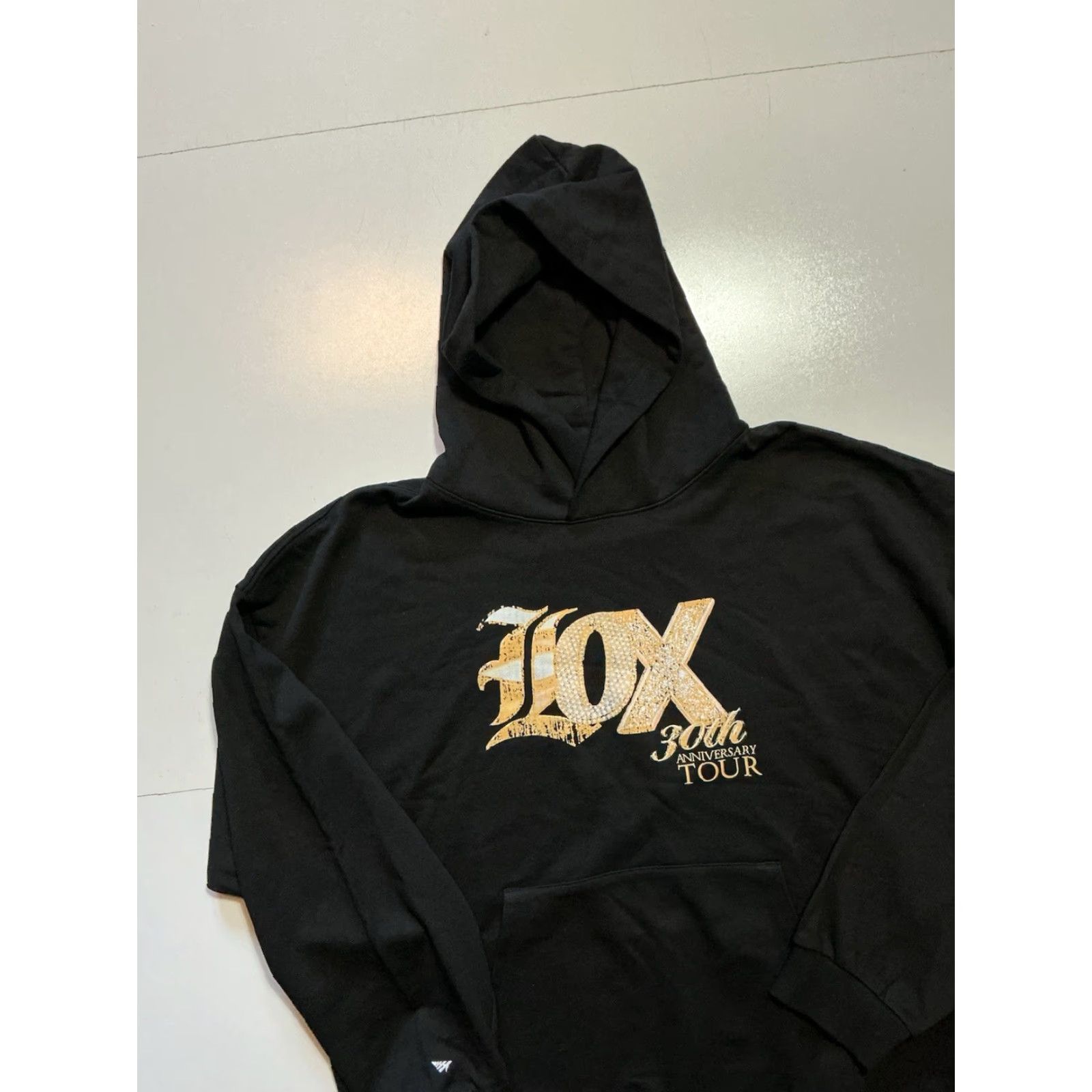 Vintage VINTAGE? Paper Planes Roc Nation The LOX 30th Anniversary Celebration Tour Hoodie XL Black Pullover Mens Shirts Hoodie? Size US XL / EU 56 / 4 - 3 Thumbnail