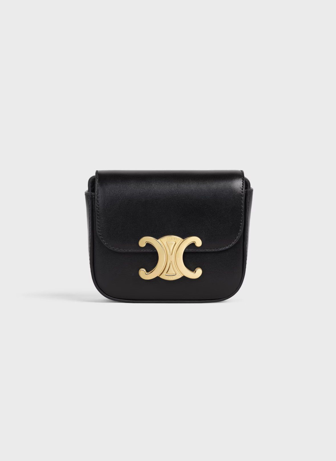 Celine Celine Mini Triomphe Bag Black Size ONE SIZE - 19 Thumbnail