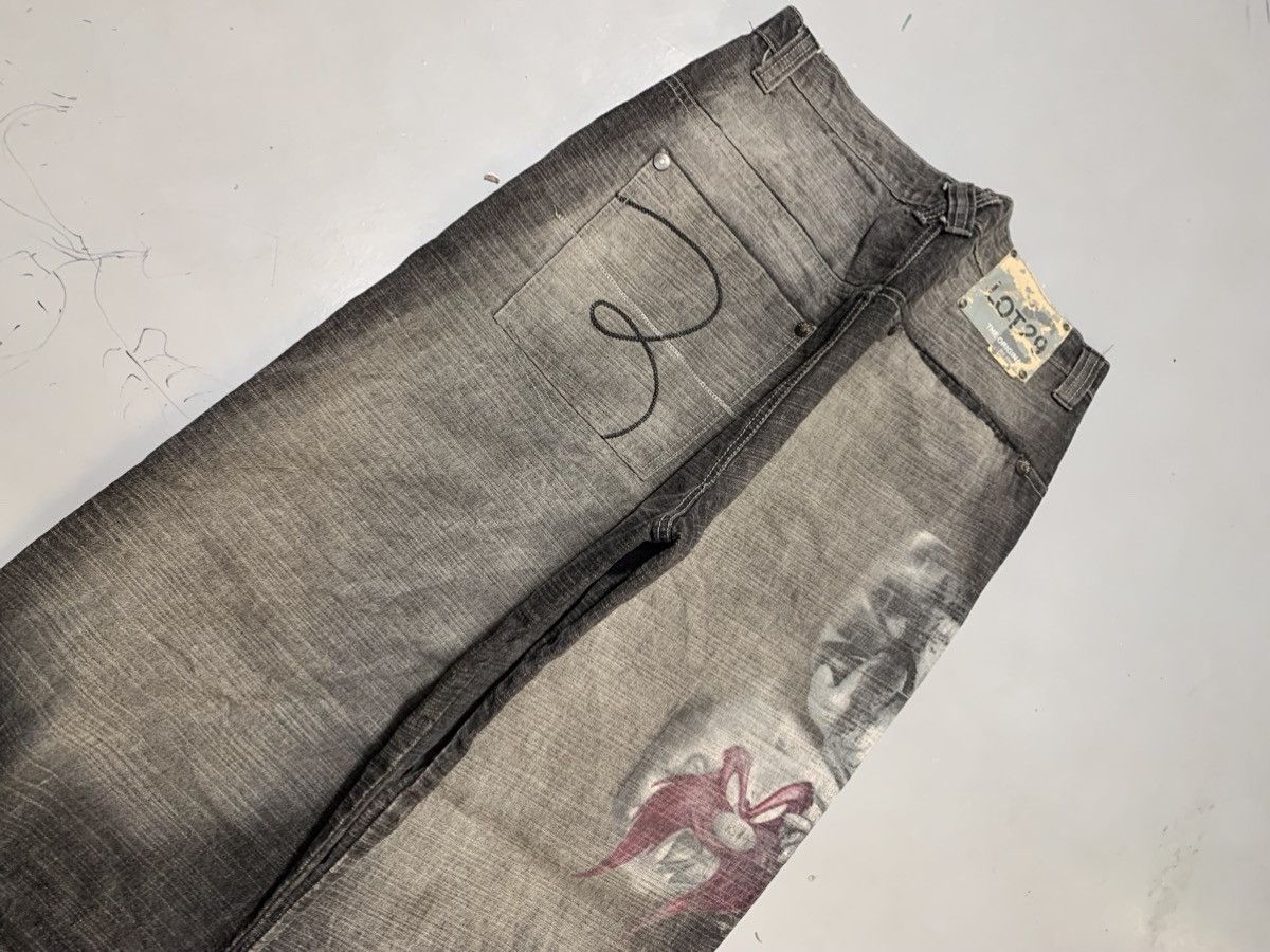 Southpole Rare vintage Y2K spell out embroidered denim Size US 34 / EU 50 - 7 Thumbnail