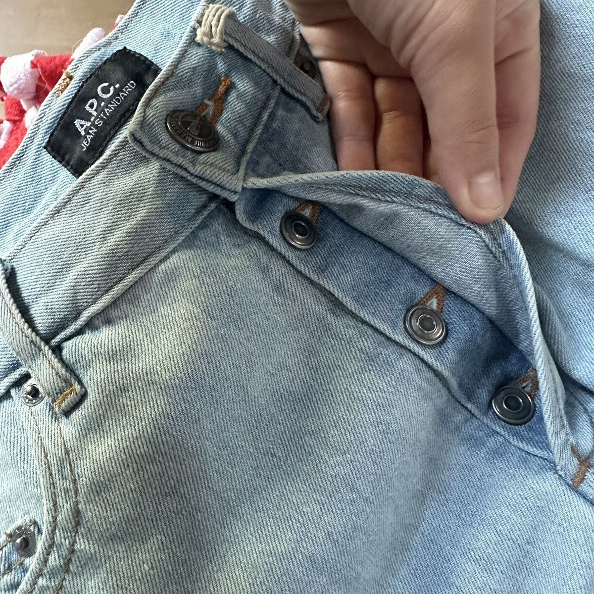 A.P.C. × Designer × Japanese Brand NWT A.P.C. Jean Standard Jeans bleached out blue Size US 28 / EU 44 - 11 Thumbnail