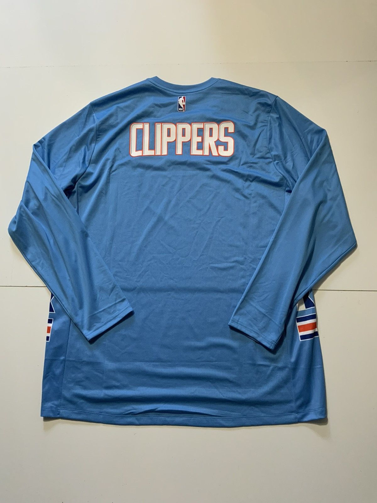 NBA × Nike Nike Los Angeles Clippers Engineered Showtime Warm Up Shirt Size US XXL / EU 58 / 5 - 1 Thumbnail