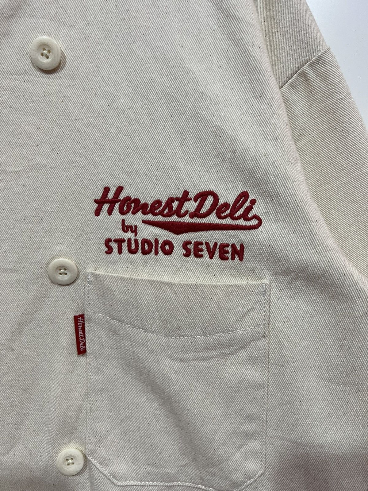 GU 🔥 HONEST DELI by. STUDIO SEVEN HICKORY NAPOLEON JACKET Size US L / EU 52-54 / 3 - 5 Thumbnail