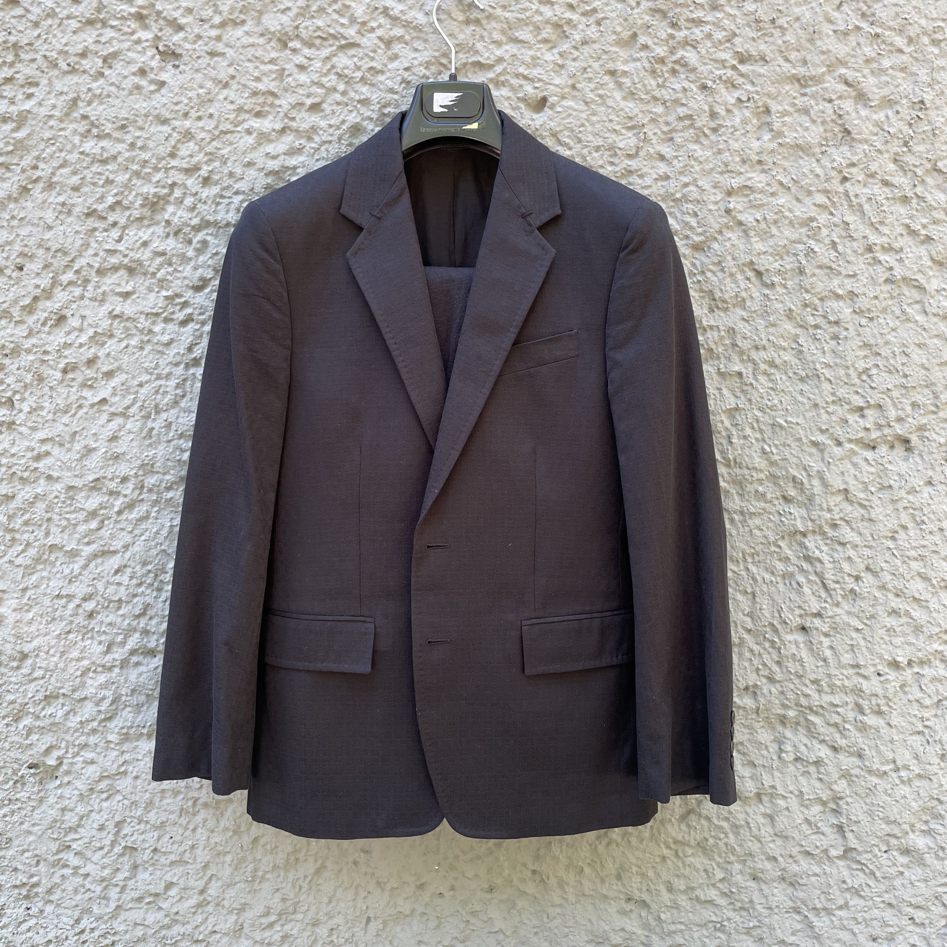 Ann Demeulemeester Ann Demeulemeester Black Two-Piece Suit Jacket Size 46R - 3 Thumbnail