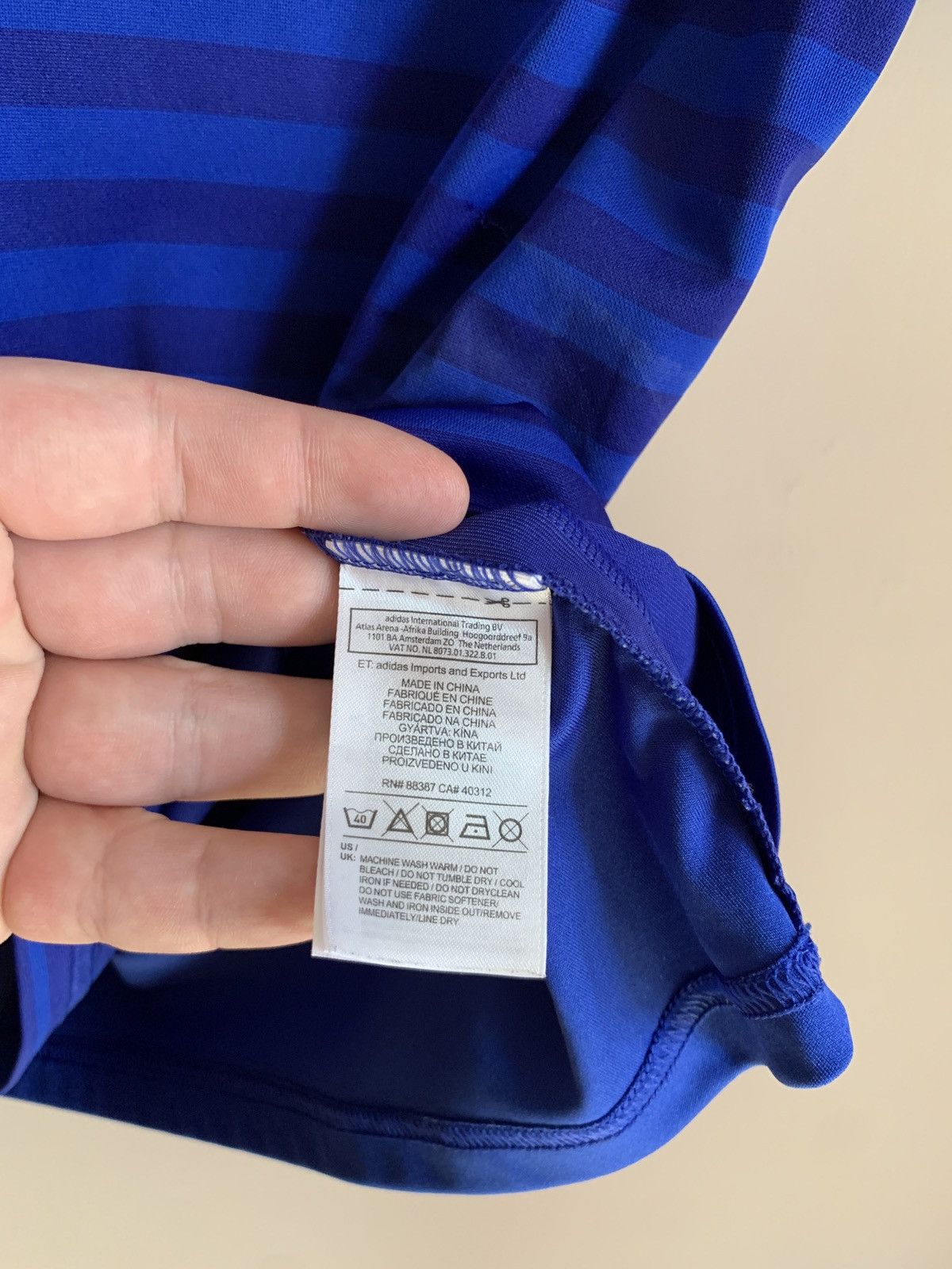 Adidas × Chelsea Soccer Chelsea London 2015 Home Football Shirt Adidas Soccer Jersey Size US S / EU 44-46 / 1 - 15 Thumbnail