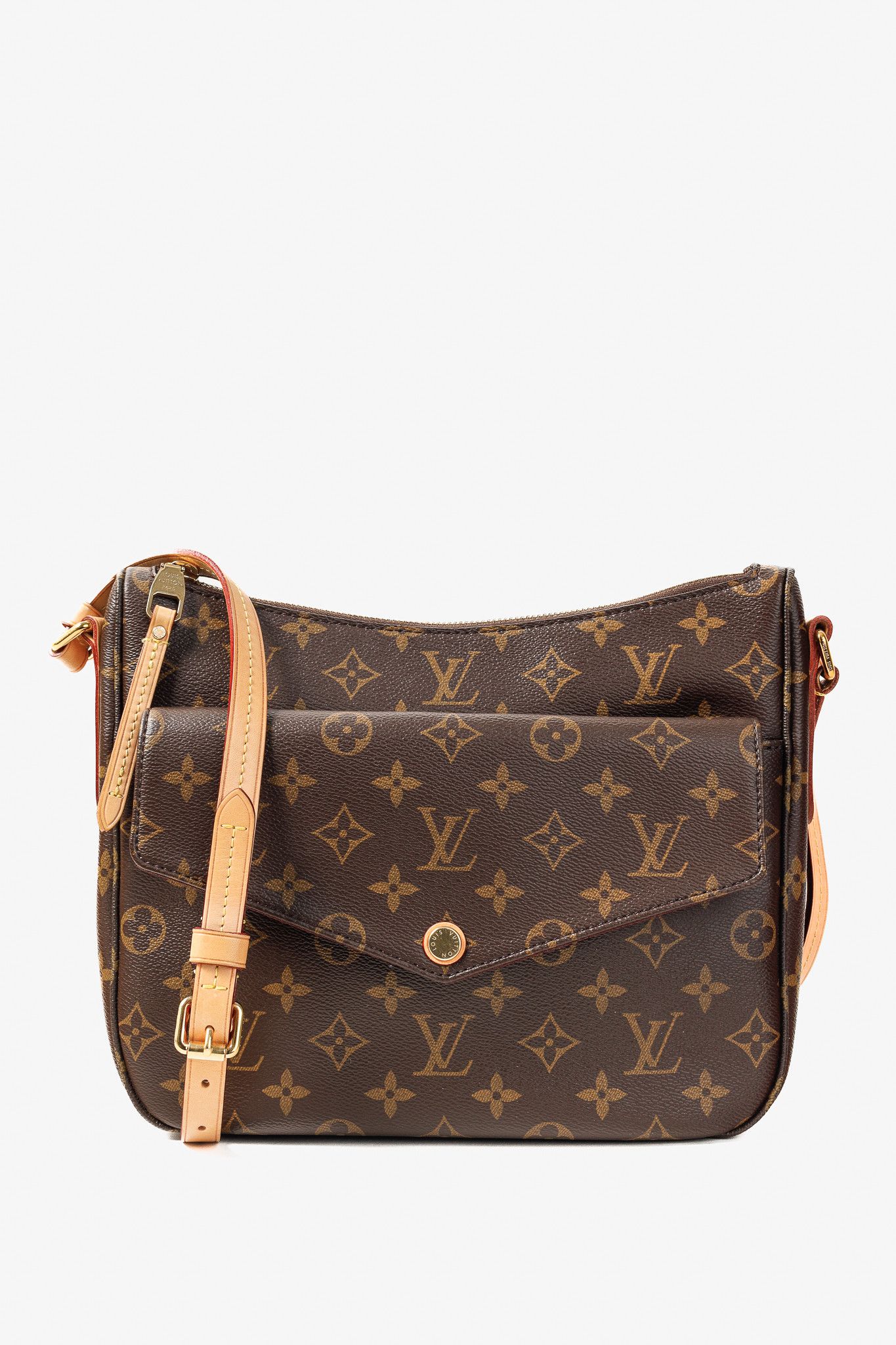 Louis Vuitton Louis Vuitton Brown Monogram Canvas Mabillon Crossbody Bag Size ONE SIZE - 1 Thumbnail
