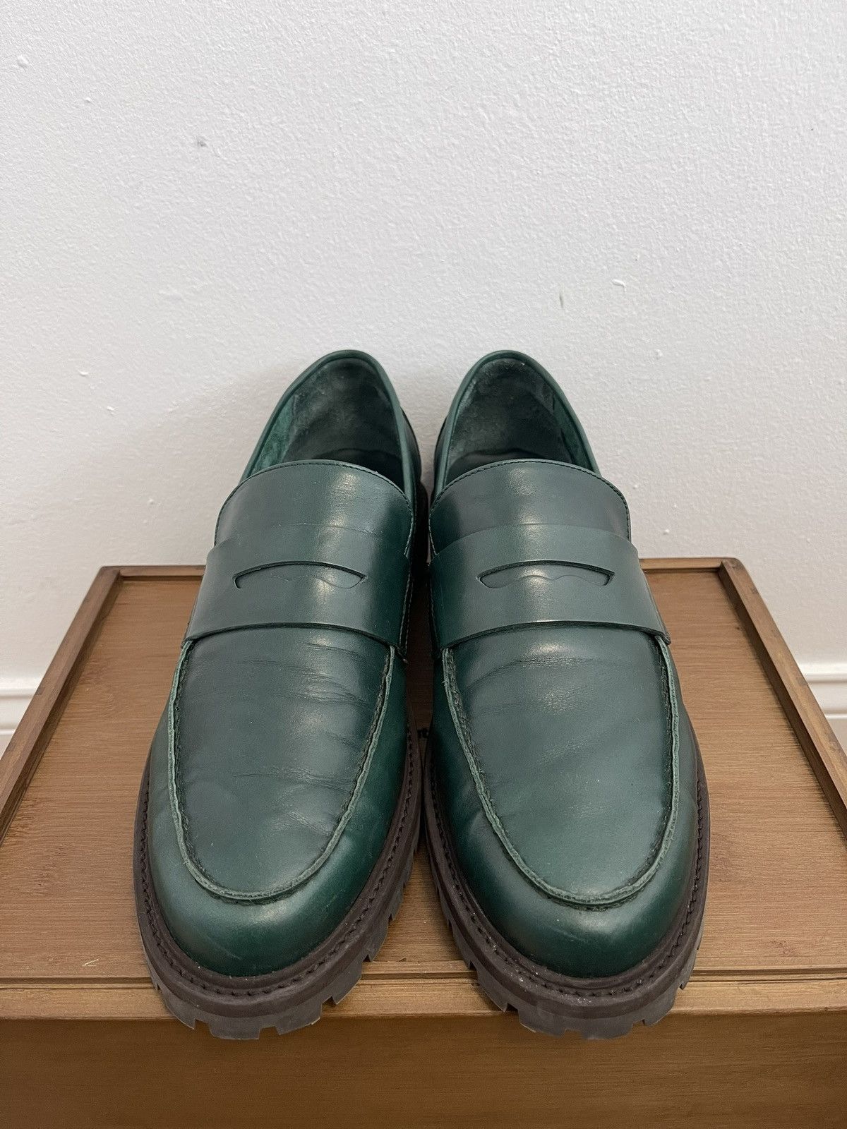 Common Projects Common Projects Lug Sole Penny Loafer Size US 11.5 / EU 44-45 - 6 Thumbnail