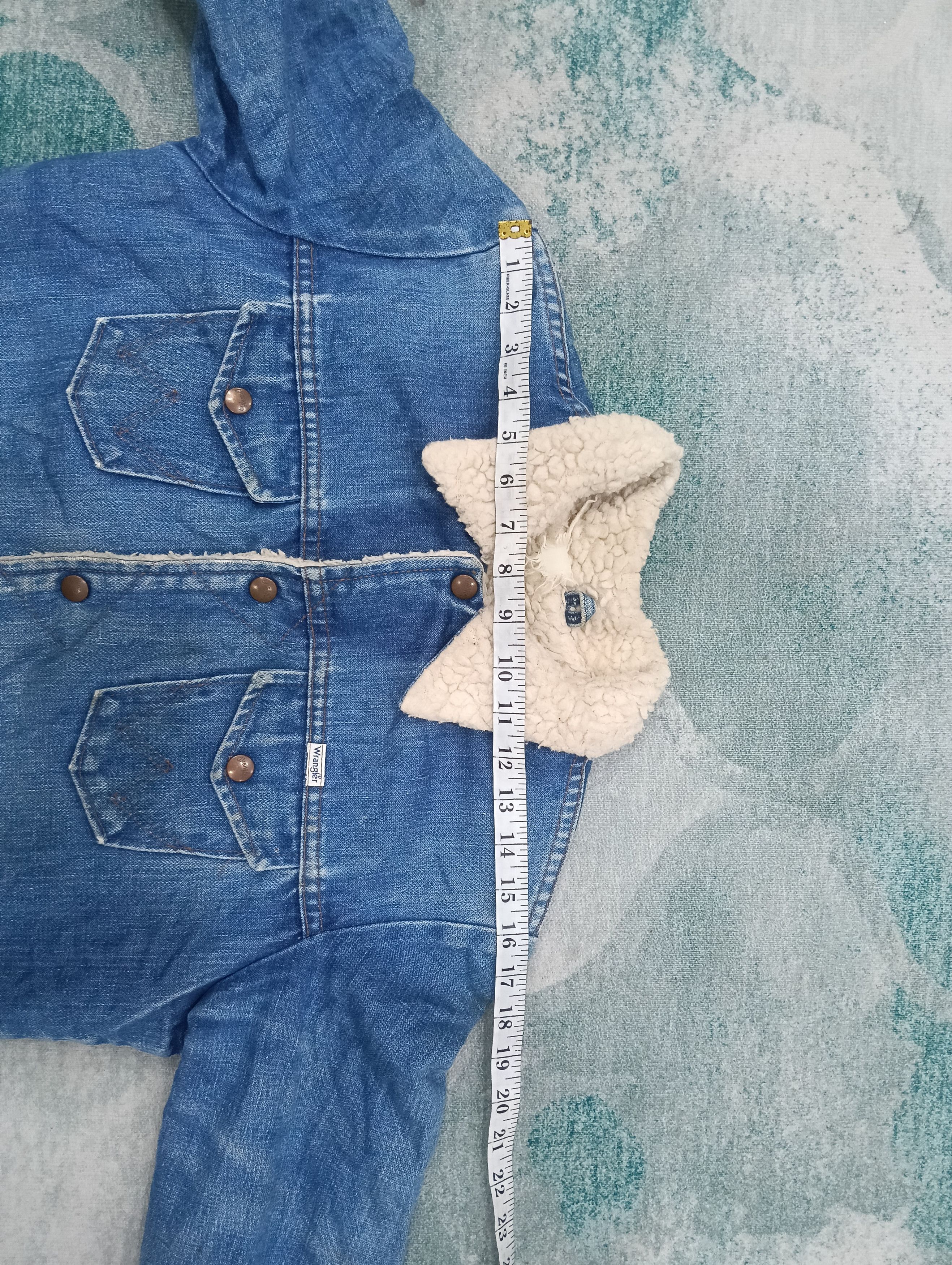 Vintage × Wrangler Vintage Wrangler Sherpa Jacket Size L / US 10 / IT 46 - 18 Thumbnail