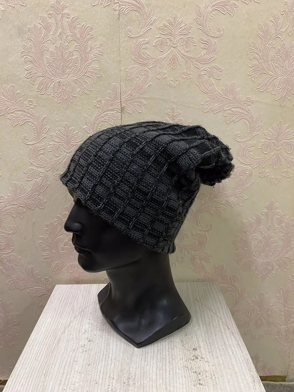 Japanese Brand Japanese Brand Rare Design Knit Beanie Hat Size ONE SIZE - 2 Thumbnail