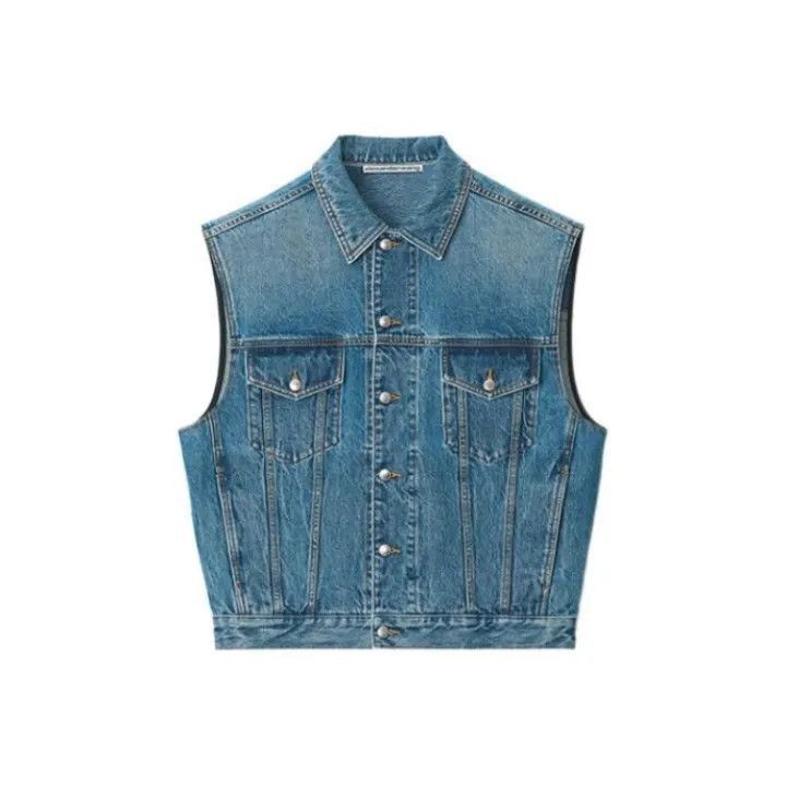 Alexander Wang Alexander Wang Blue Denim Vest for Women - Size XS / US 0-2 / IT 36-38 - 1 Thumbnail