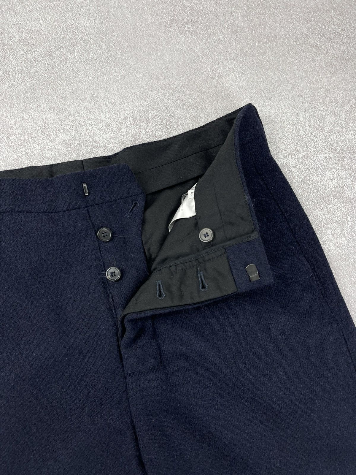 AMI AMI Alexandre Mattiussi Wool Trousers Pants Size US 32 / EU 48 - 6 Thumbnail