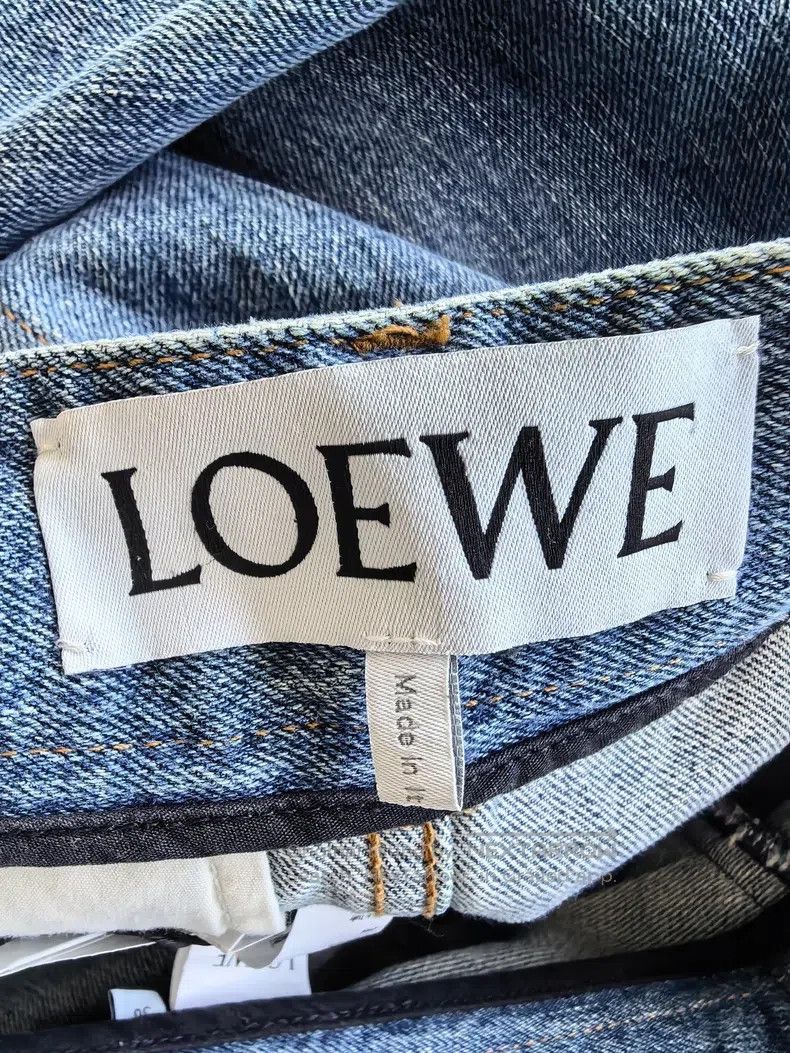 Loewe Loewe Pre-selected series high-waisted wide-leg jeans Size 24" / US 00 / IT 34 - 3 Thumbnail