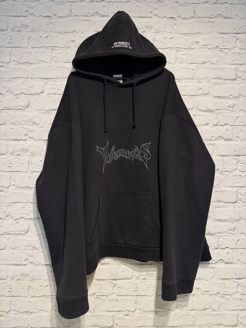Vetements Vetements Seoul Exclusive Og Heavy Metal Hoodie