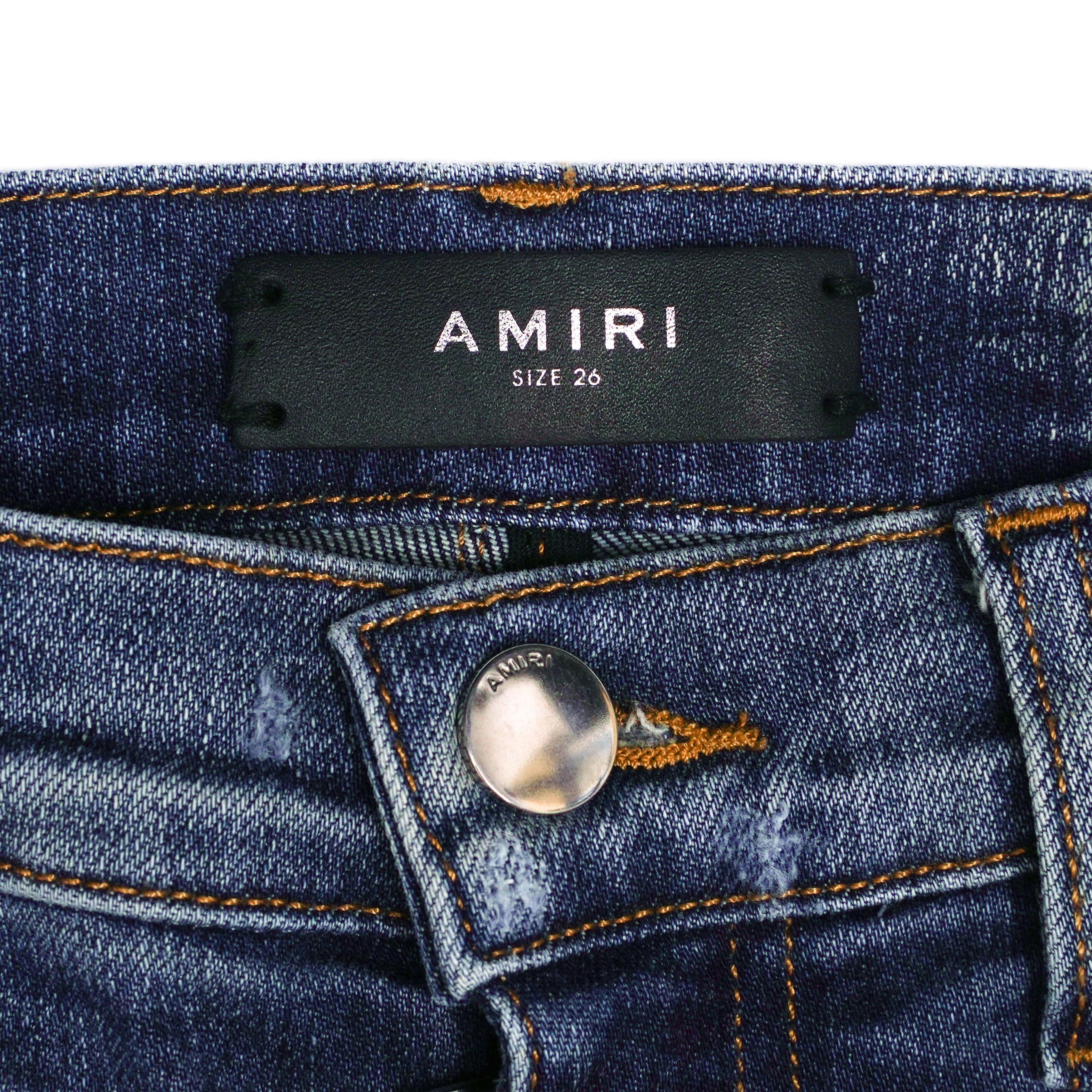 Amiri Amiri MX1 Distressed Jeans Size 26" / US 2 / IT 38 - 11 Thumbnail