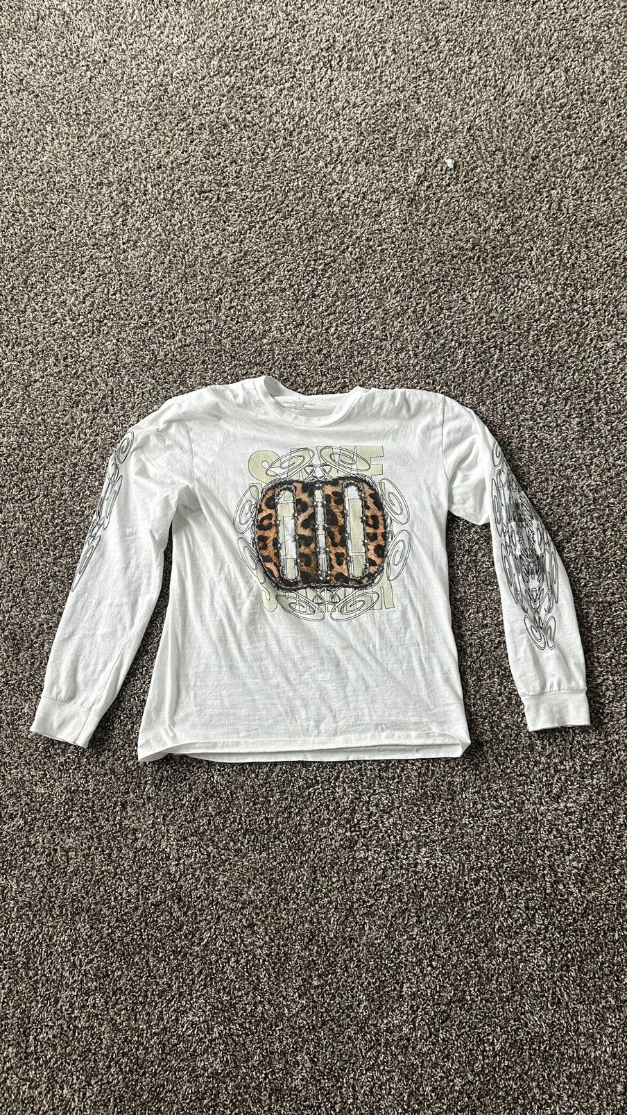 Other Lil tecca dopamine tour leopard print long sleeve | Grailed
