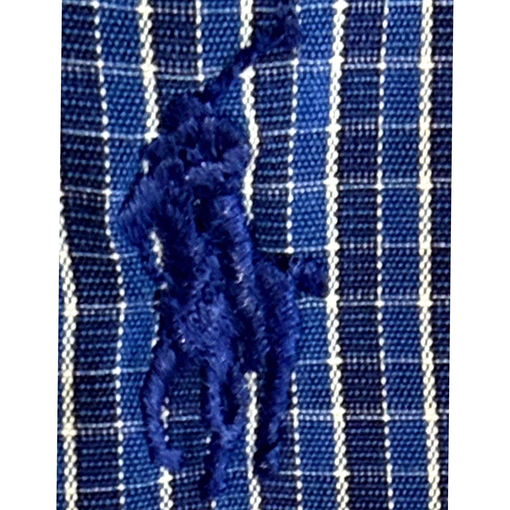 Polo Ralph Lauren Polo Ralph Lauren Blake Mens XL Blue White Micro Check S/S Cotton Shirt Size US XL / EU 56 / 4 - 3 Thumbnail