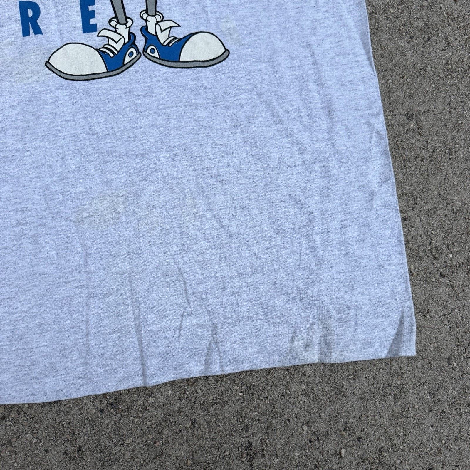 Vintage × Warner Bros Vintage 90s Looney Tunes Space Jam Bugs Bunny Jordan Tee Size US XL / EU 56 / 4 - 3 Thumbnail