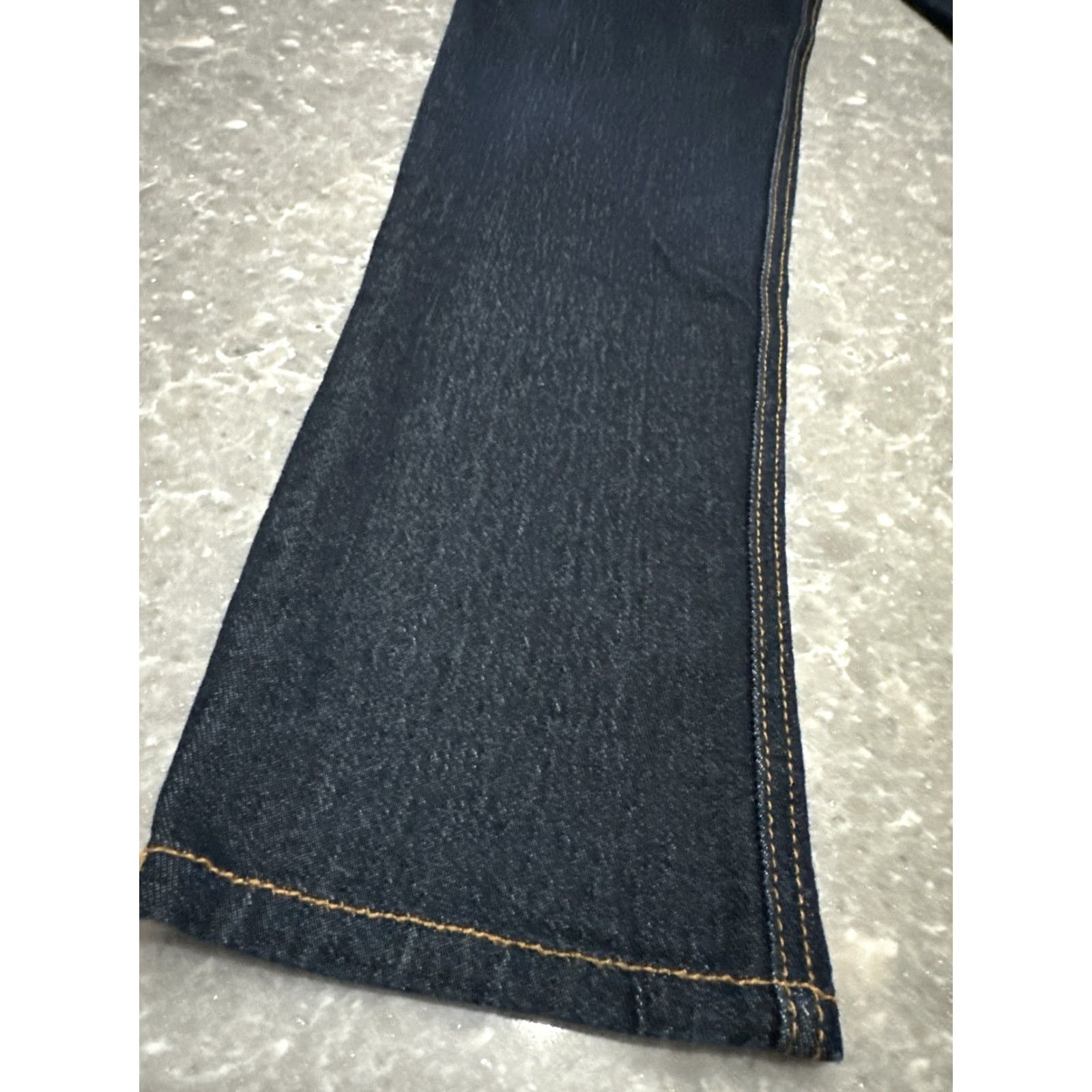 Trippen Tripp NYC Jeans Skinny Dark Wash JN2972 38x31 Size 15 Women Denim Logo Embroidered T Tag Vintage No Size 36" / US 14 / IT 50 - 2 Thumbnail