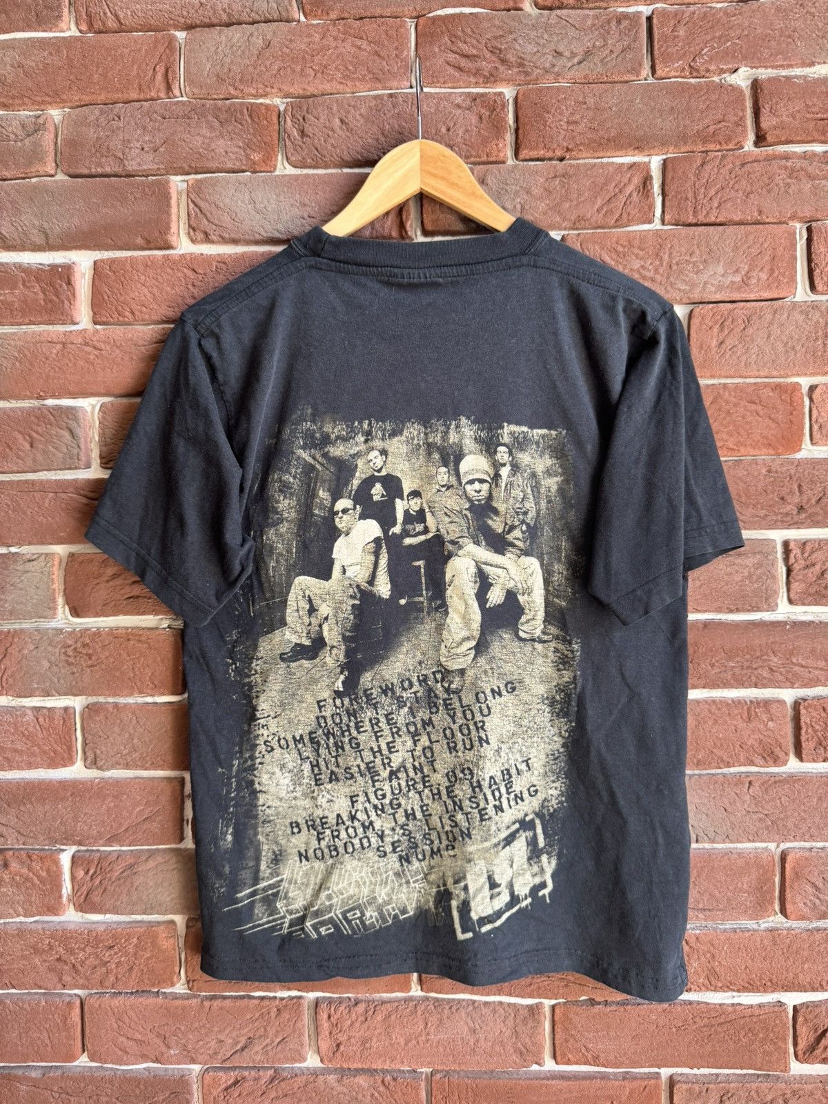 Band Tees Rare Vintage 00s Linkin Park Meteora Numetal Band Tee Size US XS / EU 42 / 0 - 2 Thumbnail