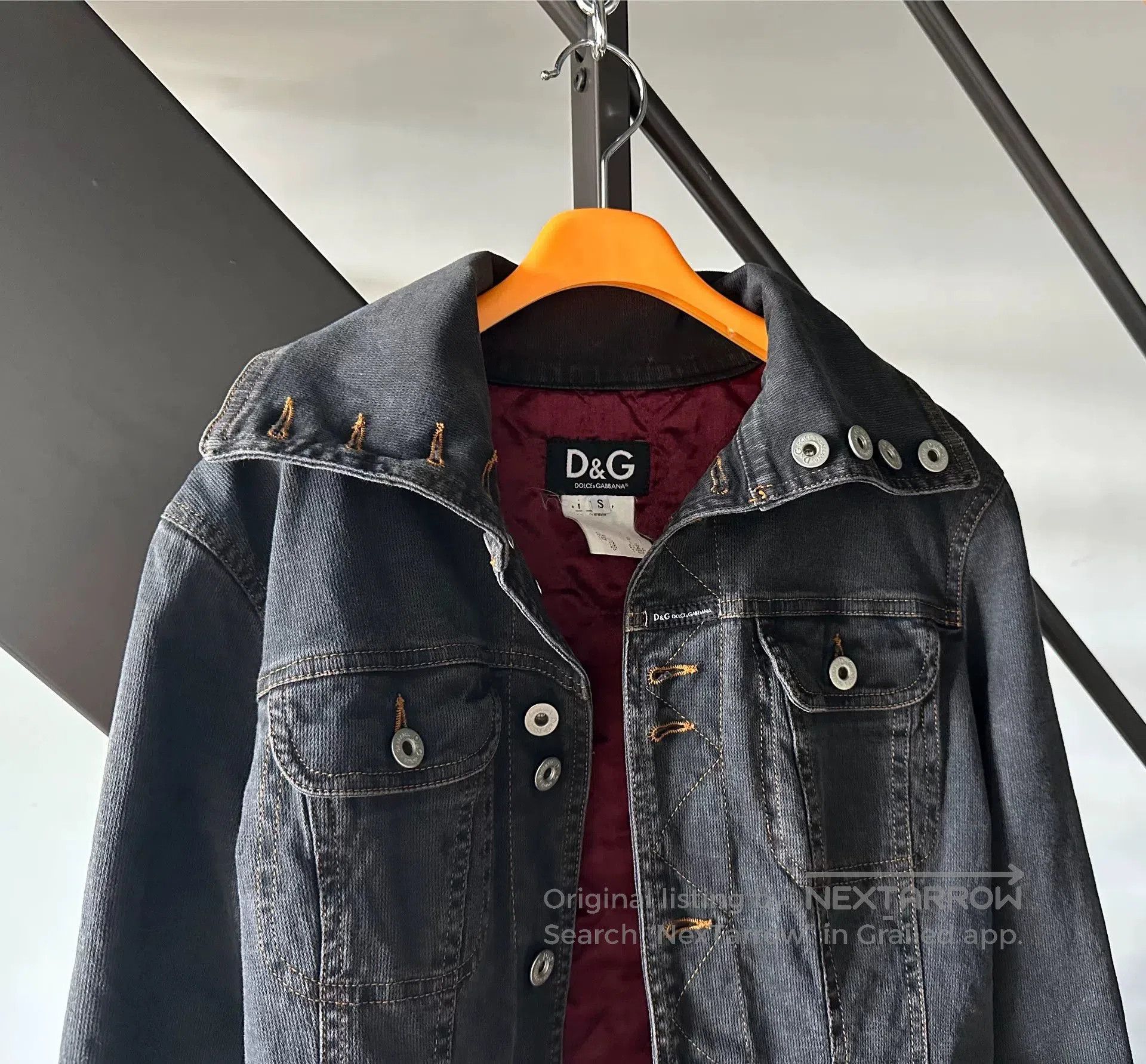 Dolce & Gabbana Dolce & Gabbana Black Denim Jacket. Size US S / EU 44-46 / 1 - 5 Thumbnail