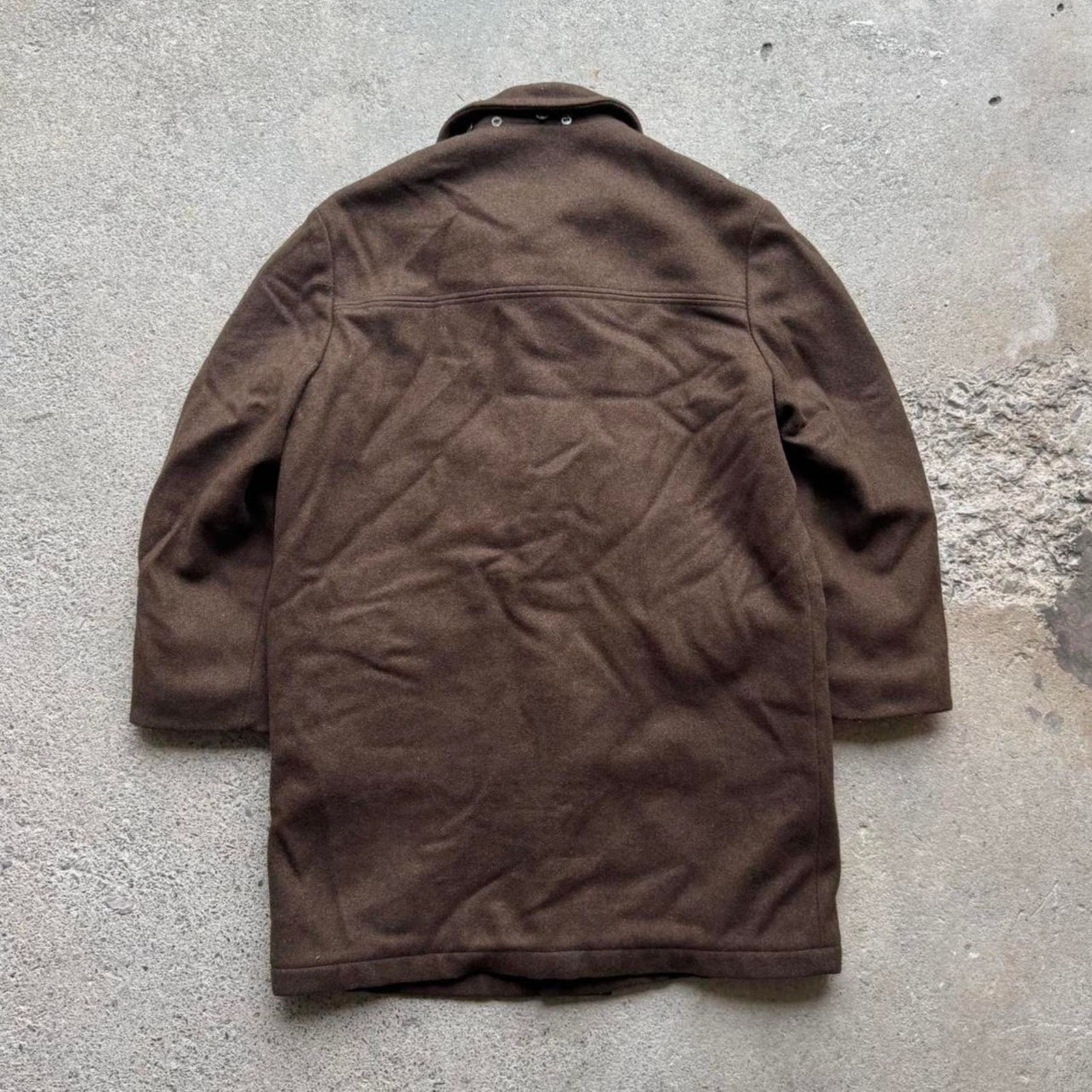 McGregor 70s McGregor Pile Lined Heavy Wool Coat with Detachable Hood Size US L / EU 52-54 / 3 - 4 Thumbnail