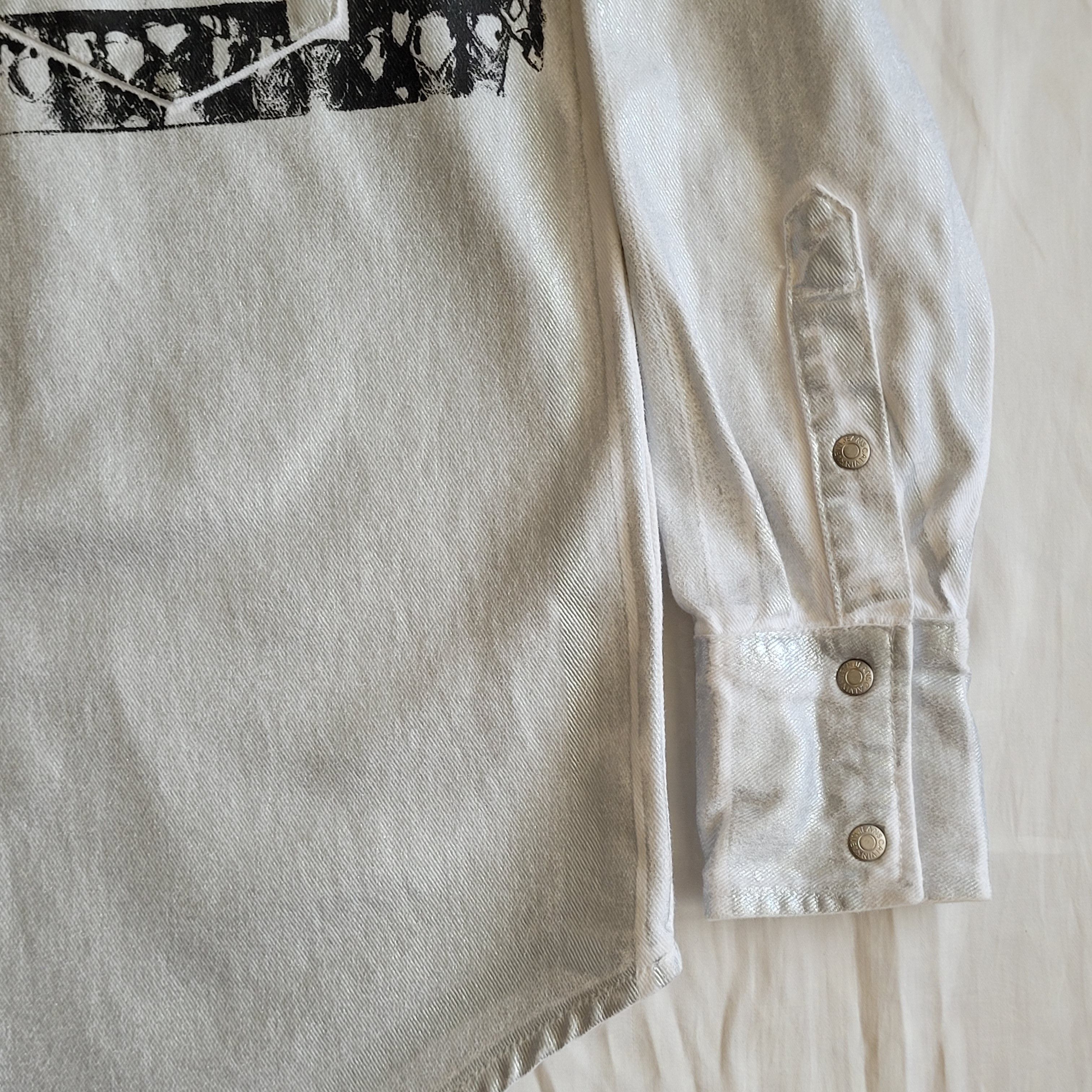 Raf Simons Calvin Klein by Raf Simons screenprinted western overshirt Size US XS / EU 42 / 0 - 9 Thumbnail