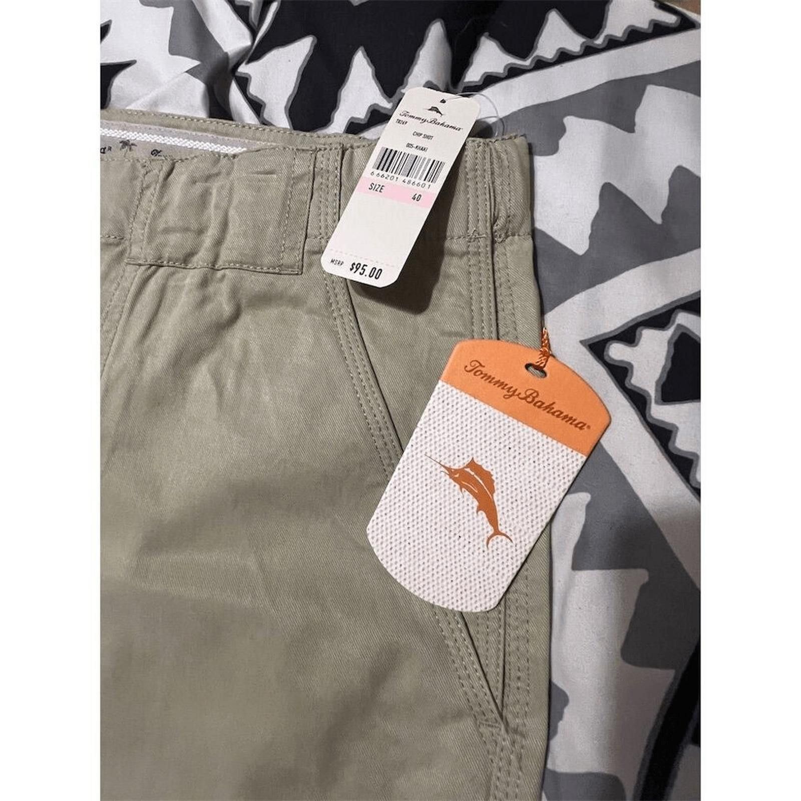 Tommy Bahama Tommy Bahama Men's Chip Shot Size 40 Beige Elastic Waist Size US 40 / EU 56 - 3 Thumbnail