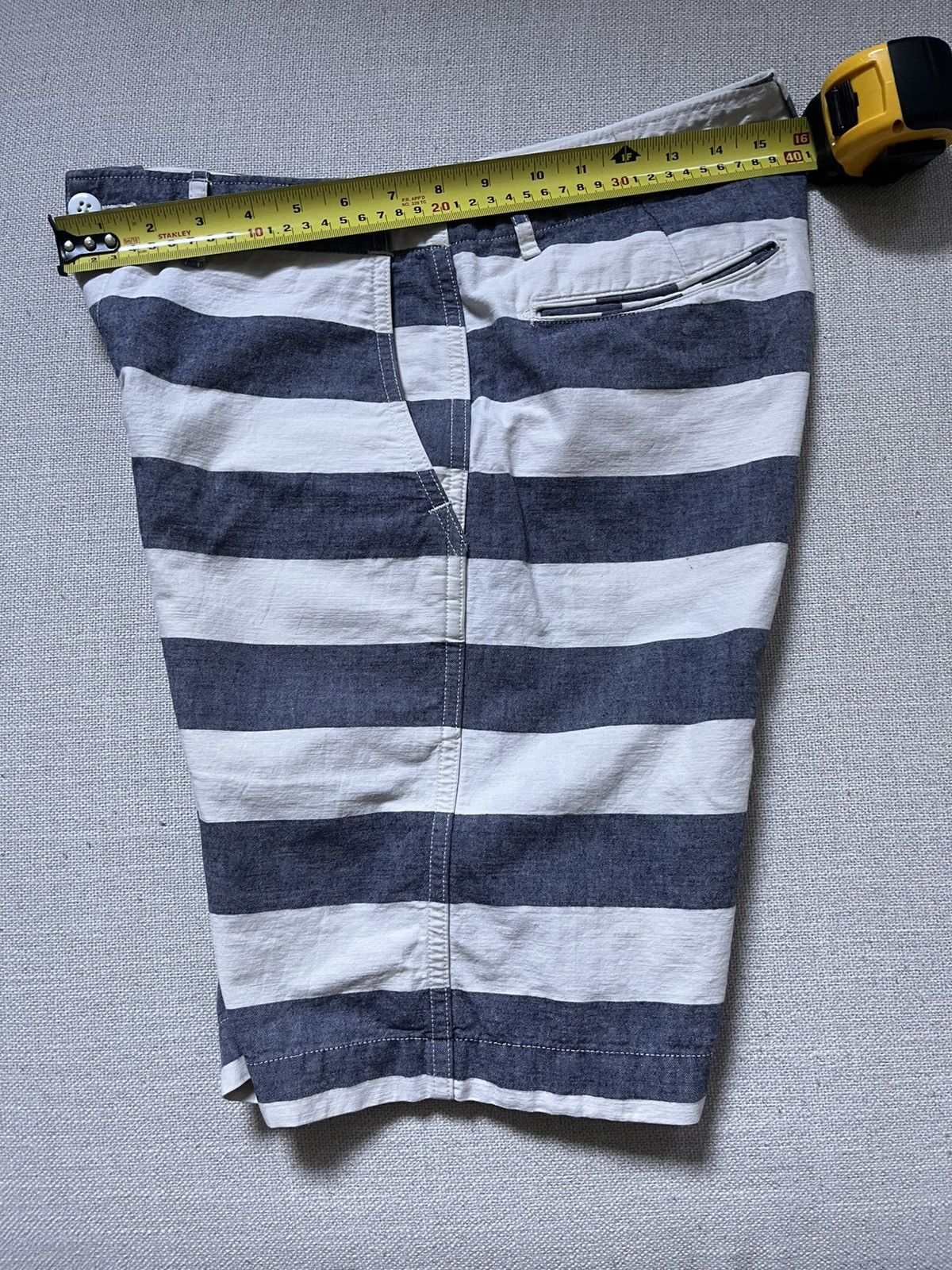 Stevenson Overall Co. Stevenson Overall Co. striped men shorts Size US 30 / EU 46 - 7 Thumbnail