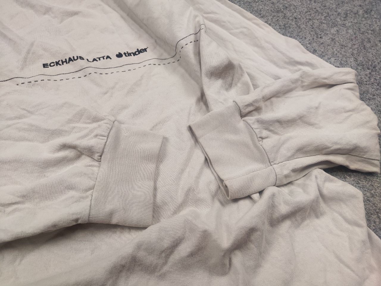 Eckhaus Latta Eckhaus Latta Tinder Available Jersey Long sleeve Shirt Tee Size US XL / EU 56 / 4 - 12 Thumbnail