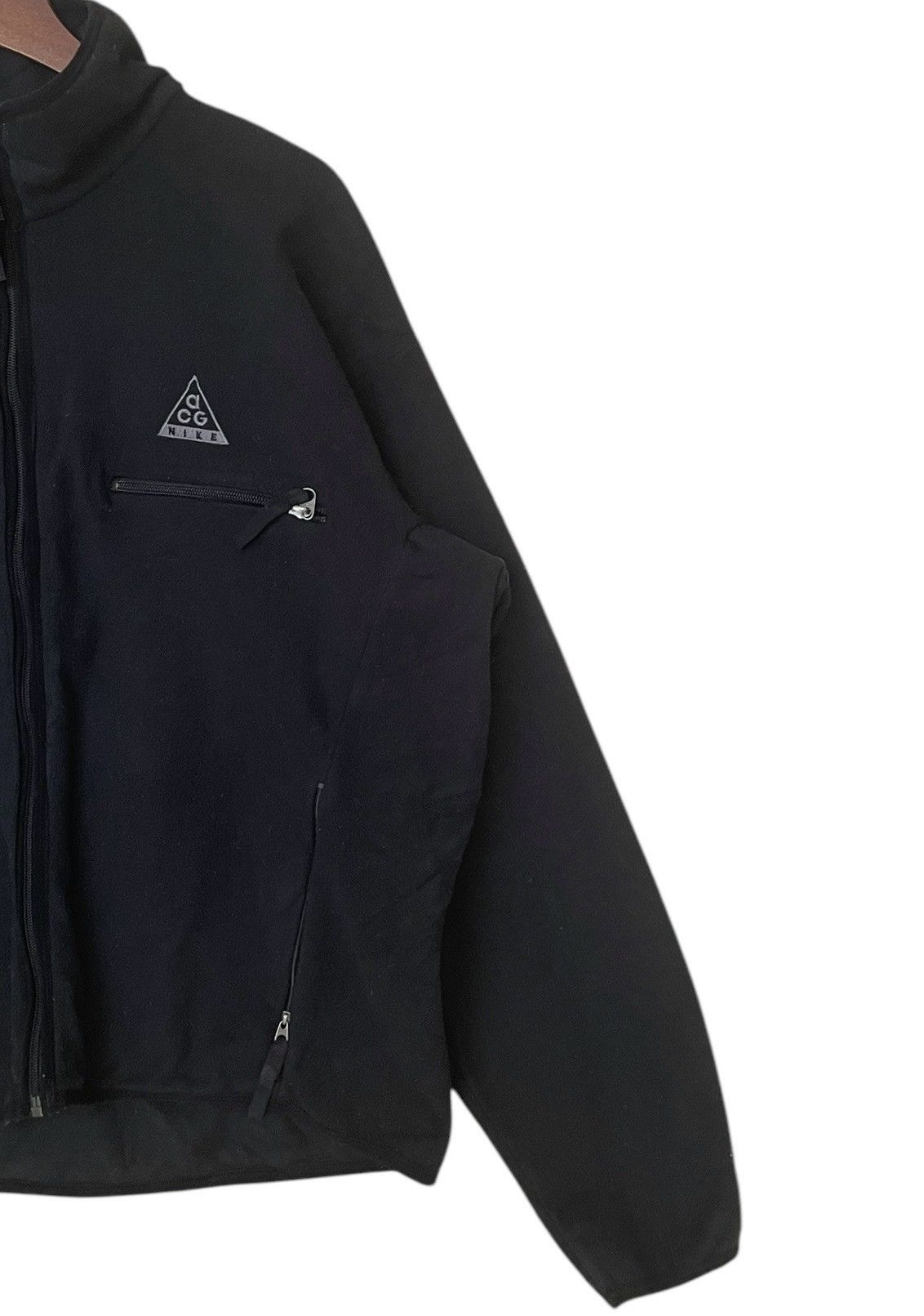 Nike ACG × Vintage Vintage Brand Nike ACG Full Zipper Fleece Jacket 2000s Size US L / EU 52-54 / 3 - 4 Thumbnail