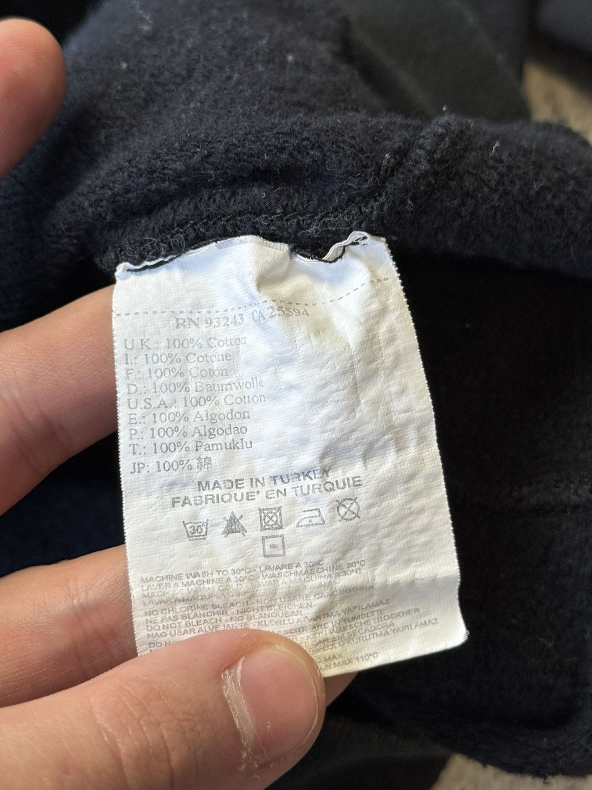 Diesel Vintage Diesel Distressed Faded Hoodie Y2K Dig Logo Size US M / EU 48-50 / 2 - 15 Thumbnail
