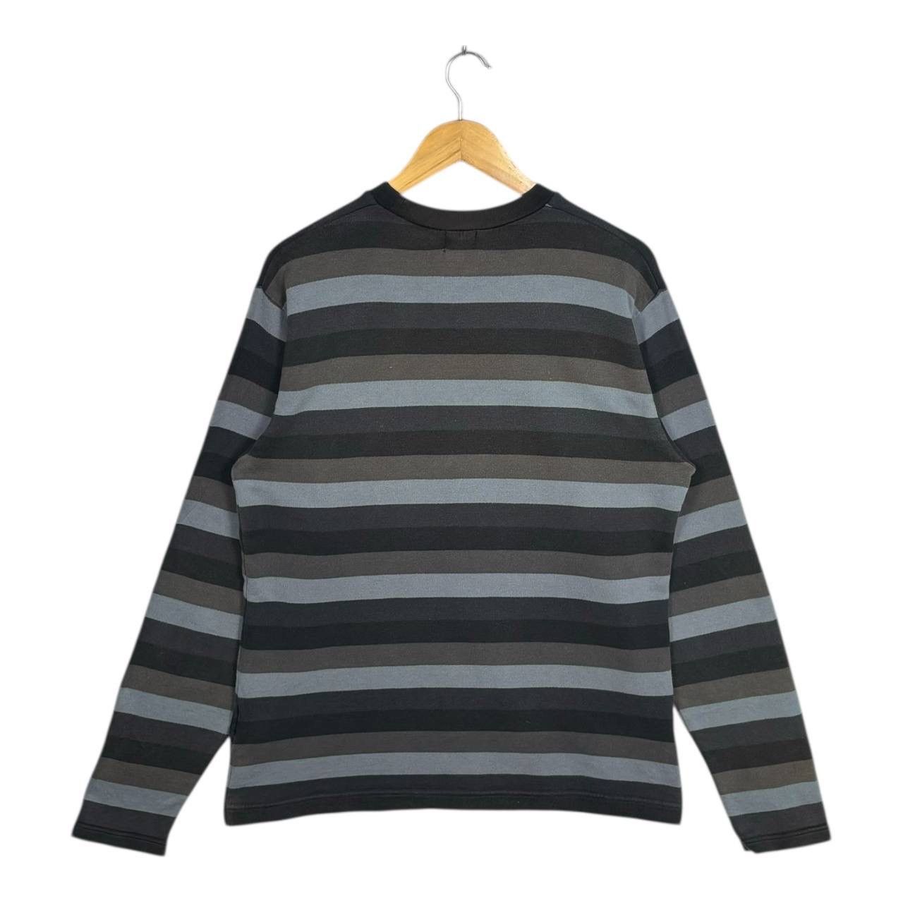 Bape Vtg BAPE 90s Striped Long Sleeve M Made in Japan Archival Size US M / EU 48-50 / 2 - 2 Thumbnail