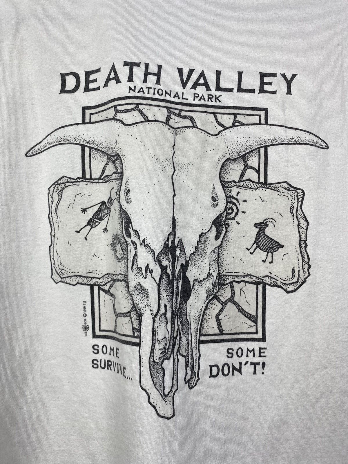 Vintage Vintage Death Valley National Park 1999 Tee Shist Size US M / EU 48-50 / 2 - 9 Thumbnail