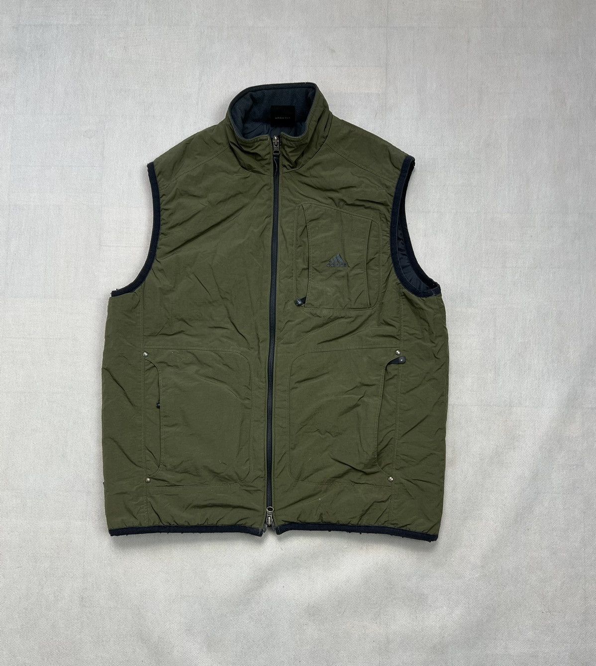 Adidas × Vintage Jacket Vest Adidas vintage logo pocket Size US M / EU 48-50 / 2 - 1 Thumbnail