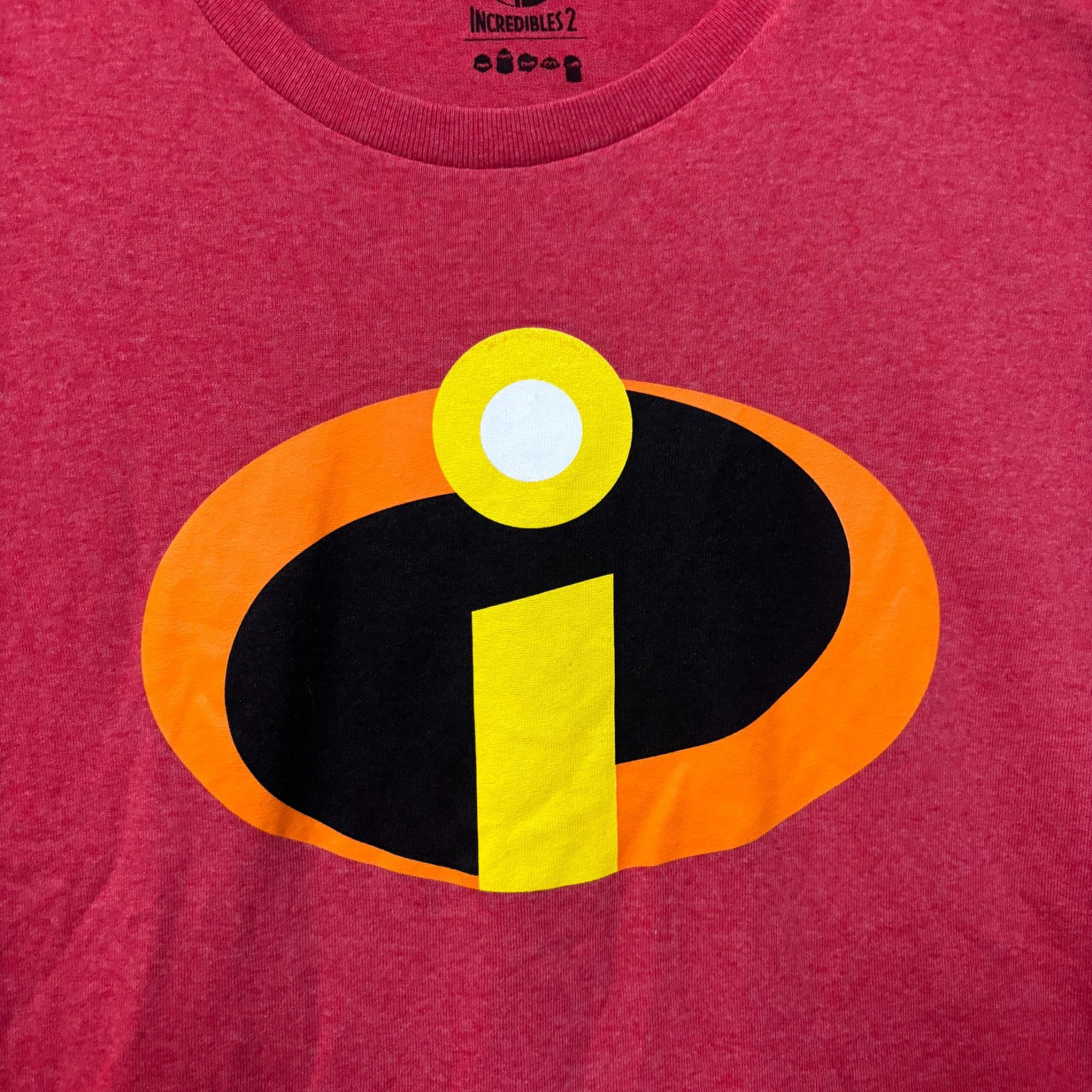 Disney Pixar The incredibles Logo Tshirt size XL Size US XL / EU 56 / 4 - 2 Thumbnail