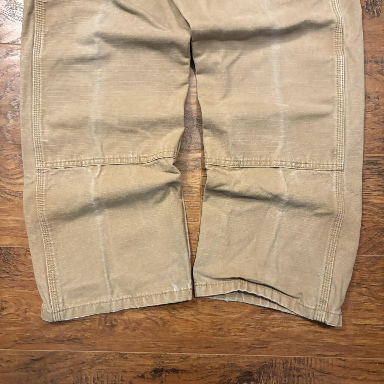 Vintage Crazy Vintage Y2K/2000s Baggy Khaki Workwear Wrangler Cargo Pants! Size US 32 / EU 48 - 3 Thumbnail