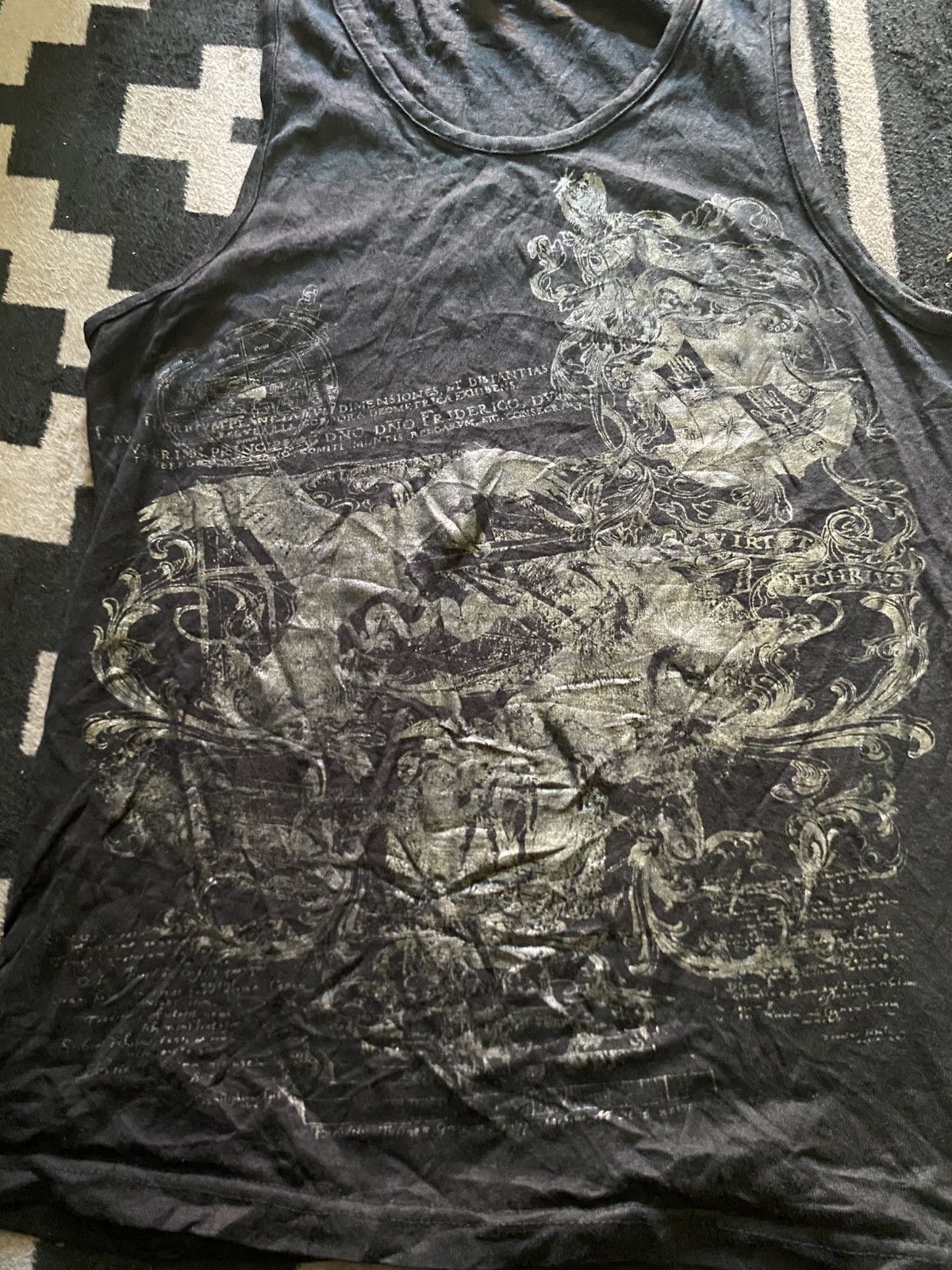 If Six Was Nine × Japanese Brand × Le Grande Bleu (L.G.B.) Japanese Schlussel tanktop vkei style Size US M / EU 48-50 / 2 - 3 Thumbnail