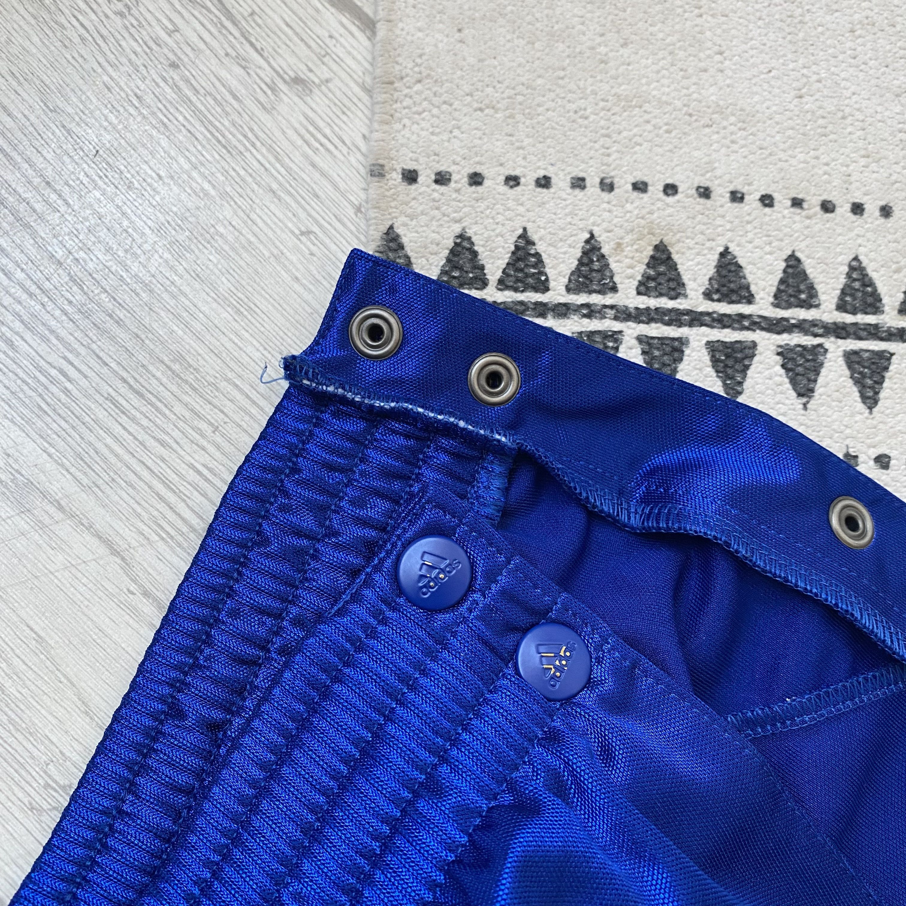 Adidas 🐟 Vintage 00s Adidas Nylon track baggy pants three sriped Size US 34 / EU 50 - 6 Thumbnail