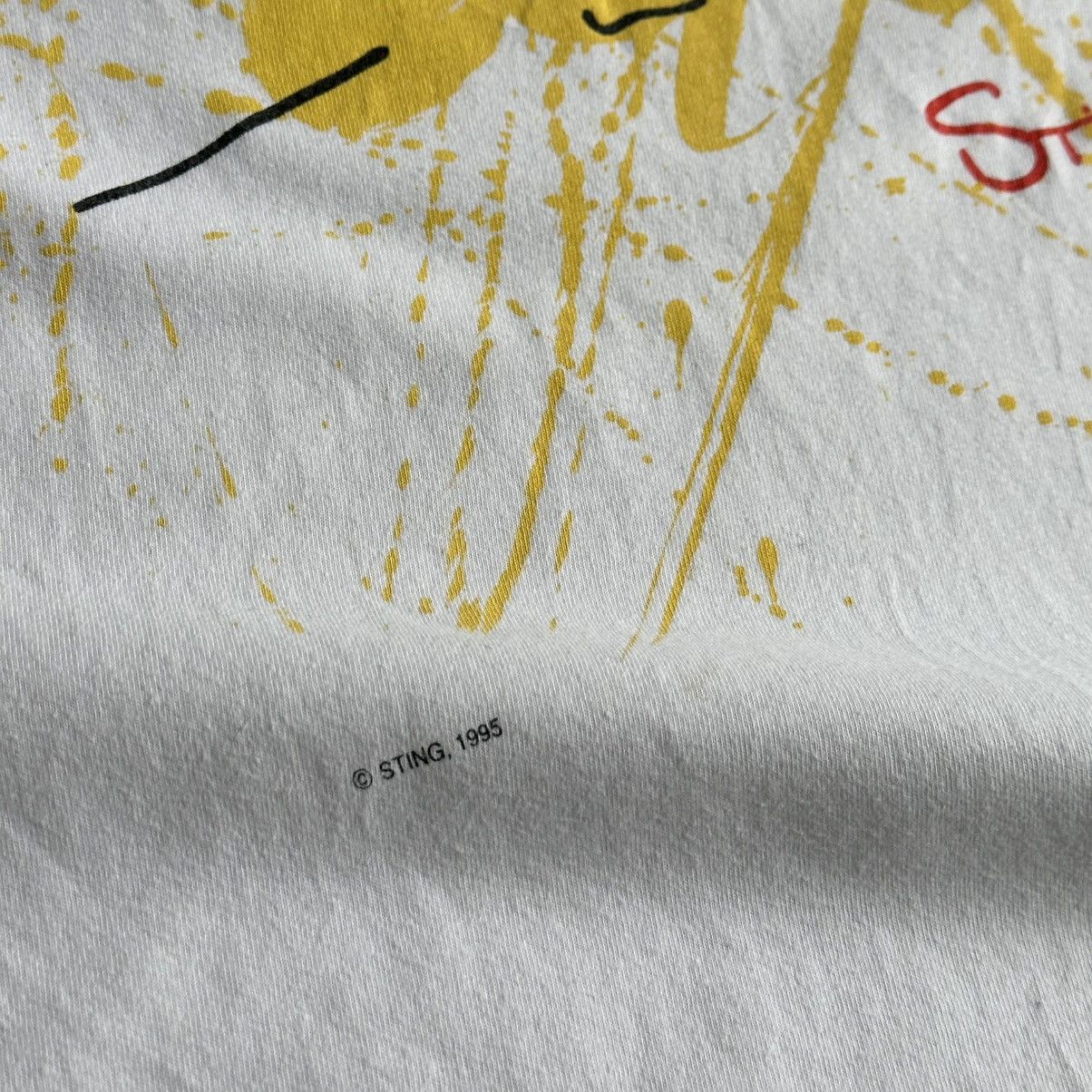 Hard Rock Cafe Vintage 1995 Hard Rock Cafe Sting Signature Series Tee Size US L / EU 52-54 / 3 - 7 Thumbnail