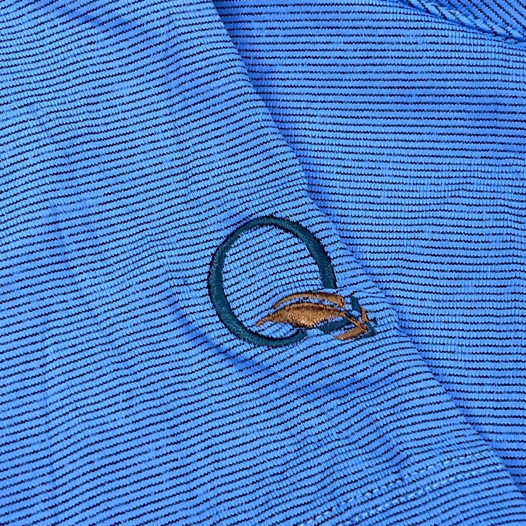 Nike Nike Polo Shirt Women Medium Blue Striped Dri Fit Performance Half Zip Polo Shirt Women Medium Blue Striped Dri Fit Half Zip Nike Size M / US 6-8 / IT 42-44 - 4 Thumbnail