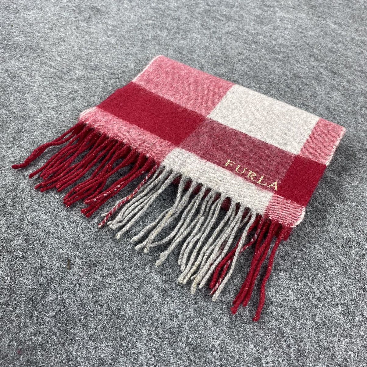 Furla × Vintage Furla Scarf # Muffler # Neckwear # D155 Size ONE SIZE - 8 Thumbnail
