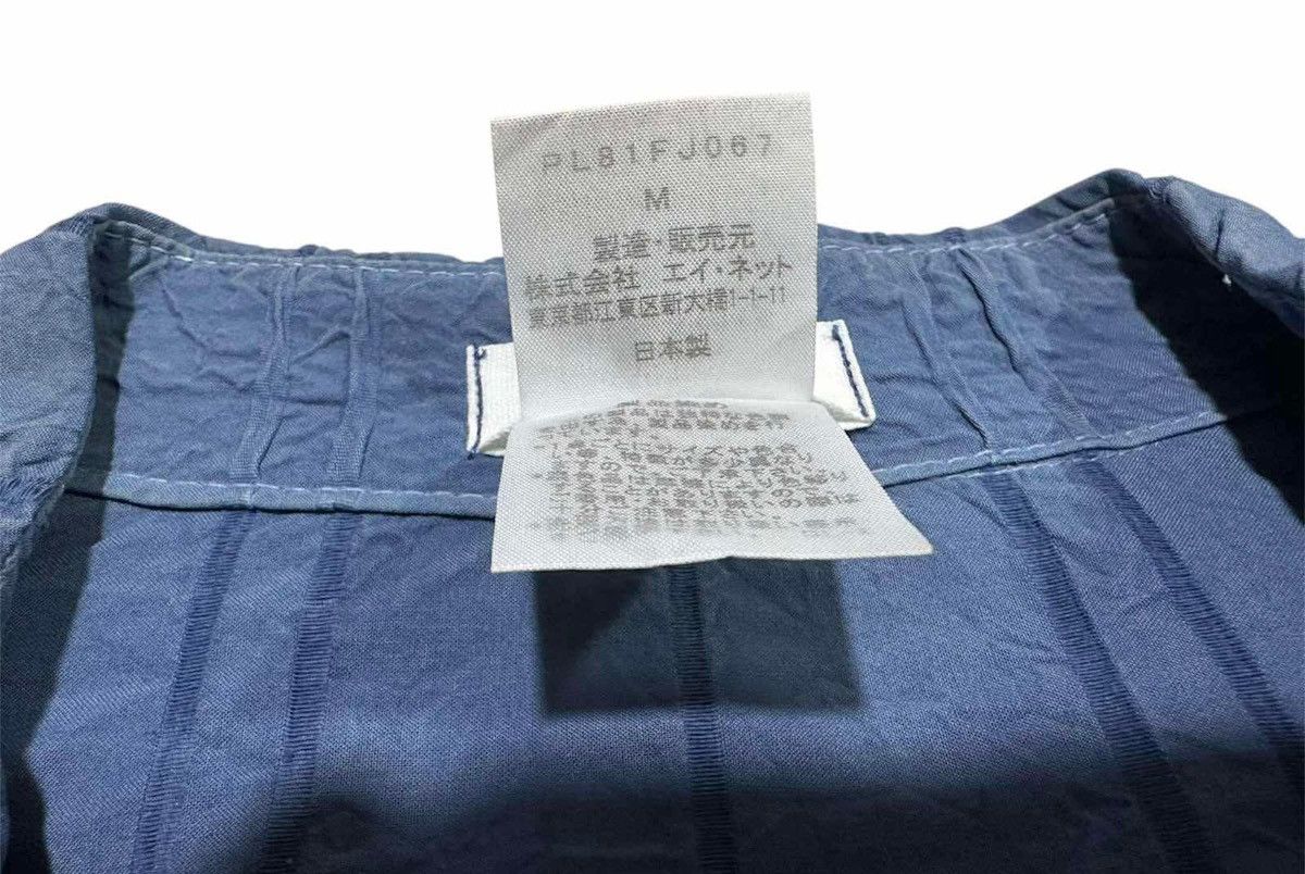 Issey Miyake 🔥Vintage Plantation Issey Miyake Wrinkled Striped Shirt Ls Size US M / EU 48-50 / 2 - 6 Thumbnail