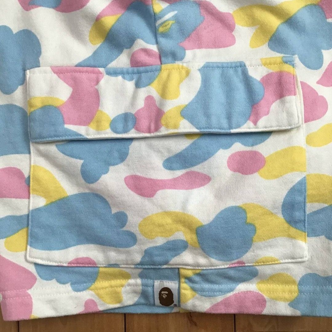 Bape × Nigo BAPE Multi camo sweat cargo shorts cotton candy camo ★size M Size US 32 / EU 48 - 5 Thumbnail