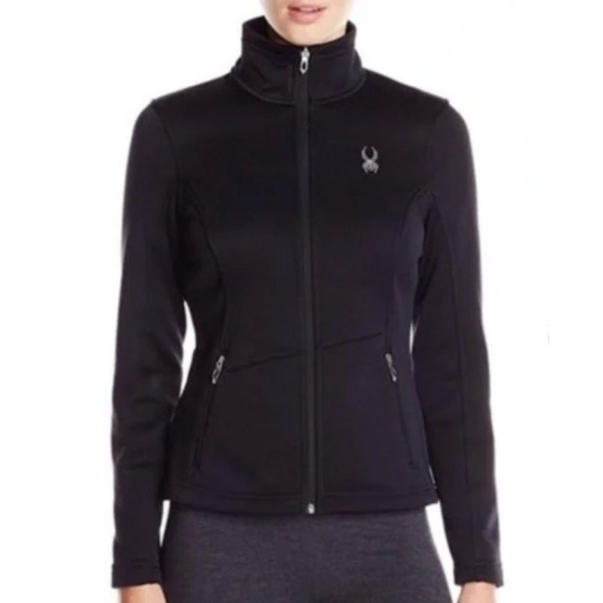 Spyder Spyder Virtue Full-Zip Core Sweater Black Sweater Small Size M / US 6-8 / IT 42-44 - 1 Thumbnail