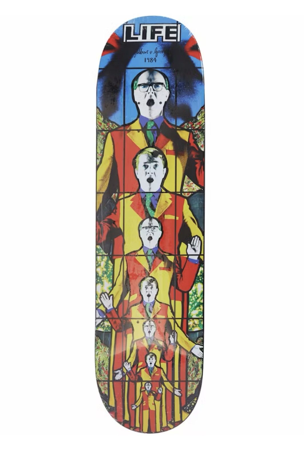 Supreme Gilbert & George LIFE Skateboard Deck