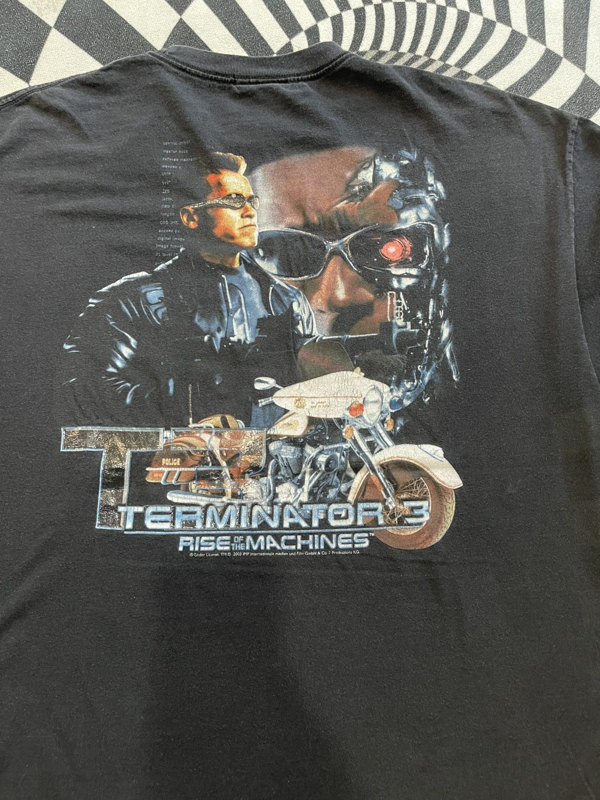 Indian Motorcycle Terminator3 Rise of the Machines Indian Motorcycle Promo Tee Size US XL / EU 56 / 4 - 2 Thumbnail