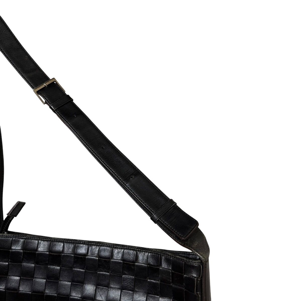 Issey Miyake 762 90s ISSEY MIYAKE IM PRODUCT bag woven leather shoulder Size ONE SIZE - 20 Thumbnail