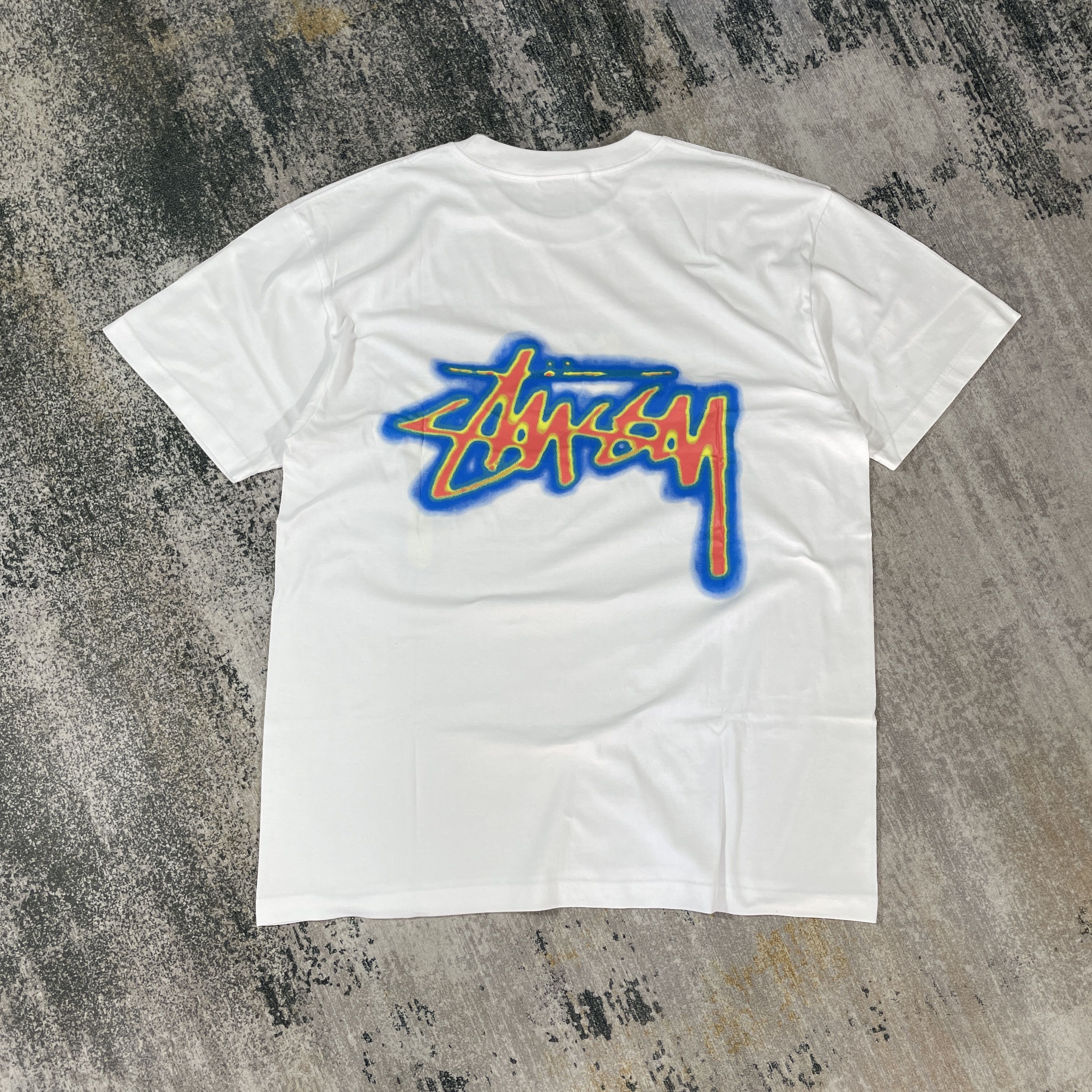 Stussy Stock T Shirt White | Grailed