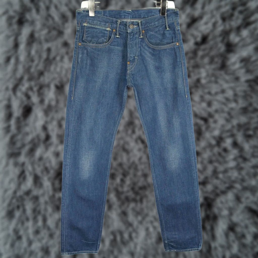 Levi's Levi's Jeans Men's Tapered Fit W31/L32 Zip Fly Denim Blue Fade Effect Size US 31 - 1 Thumbnail